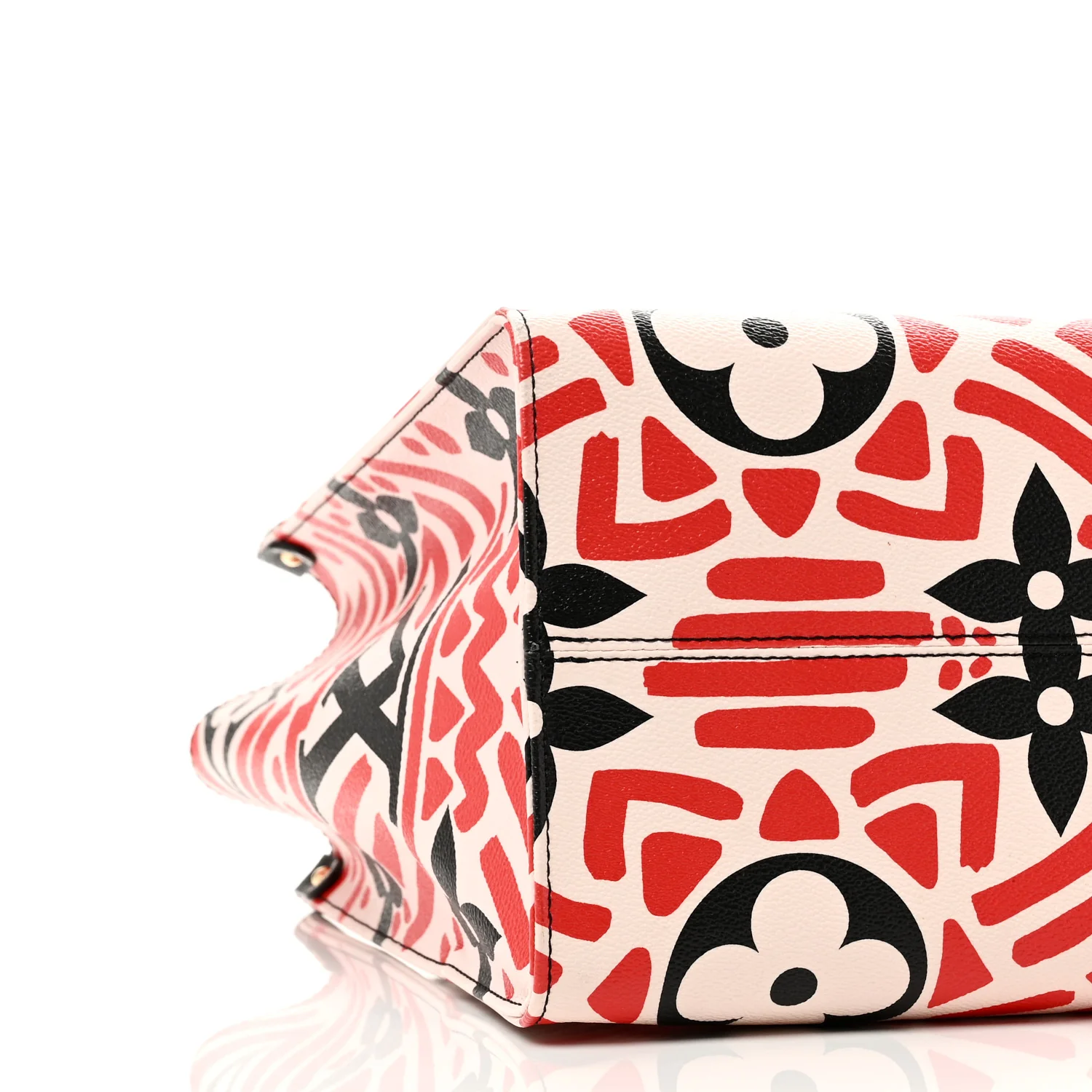 Monogram Giant Crafty Onthego GM Creme Rouge Black - Image 8