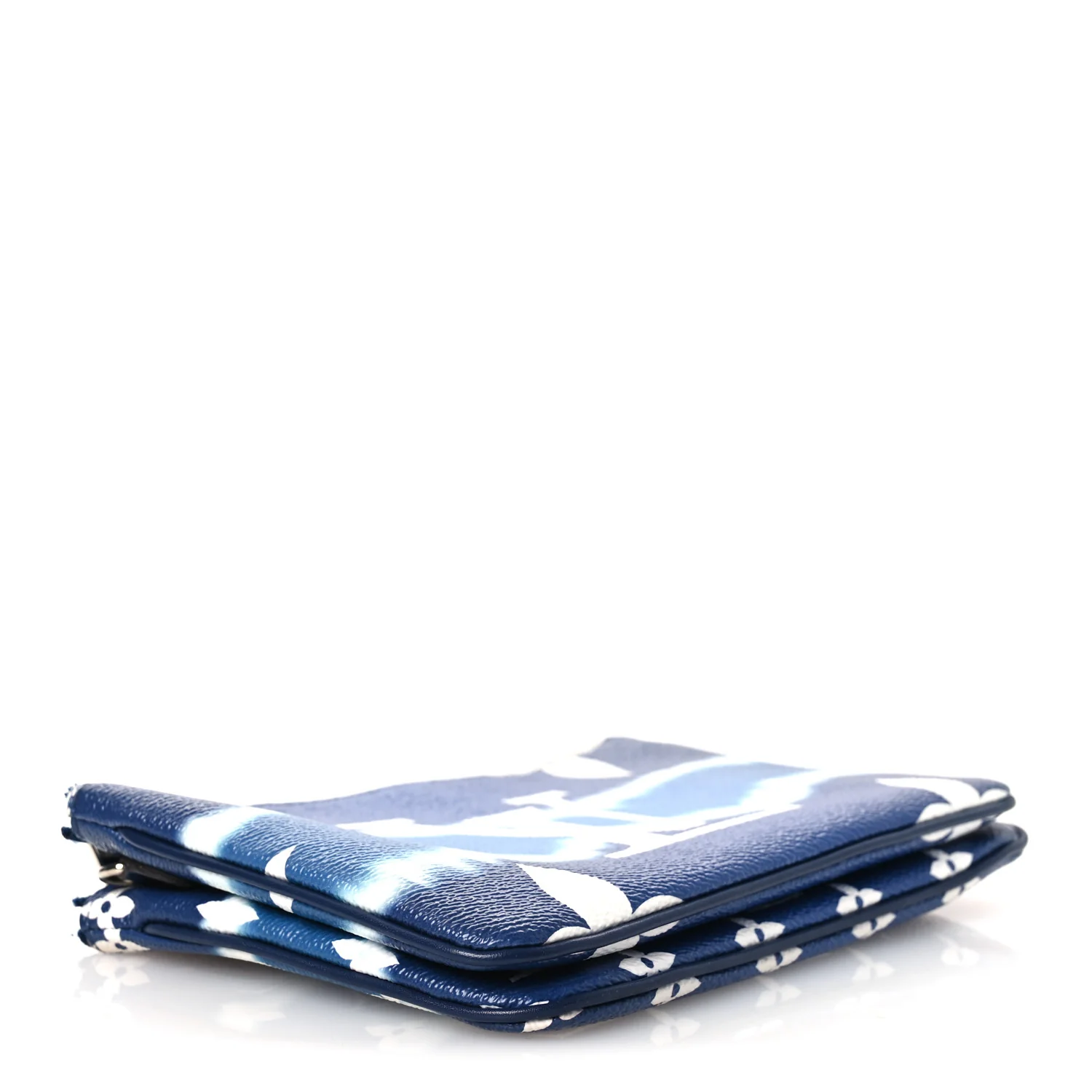 Monogram Giant Escale Double Zip Pochette Blue - Image 3