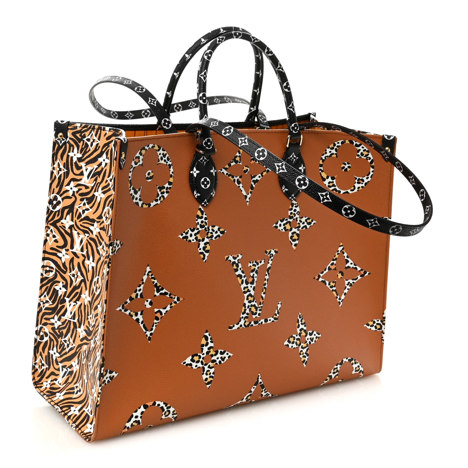 Monogram Giant Jungle Onthego GM Black - Image 3