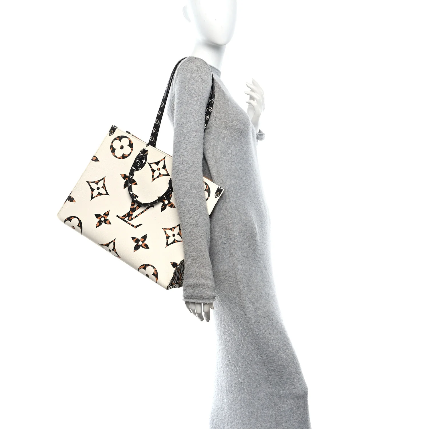 Monogram Giant Jungle Onthego GM Ivory - Image 2