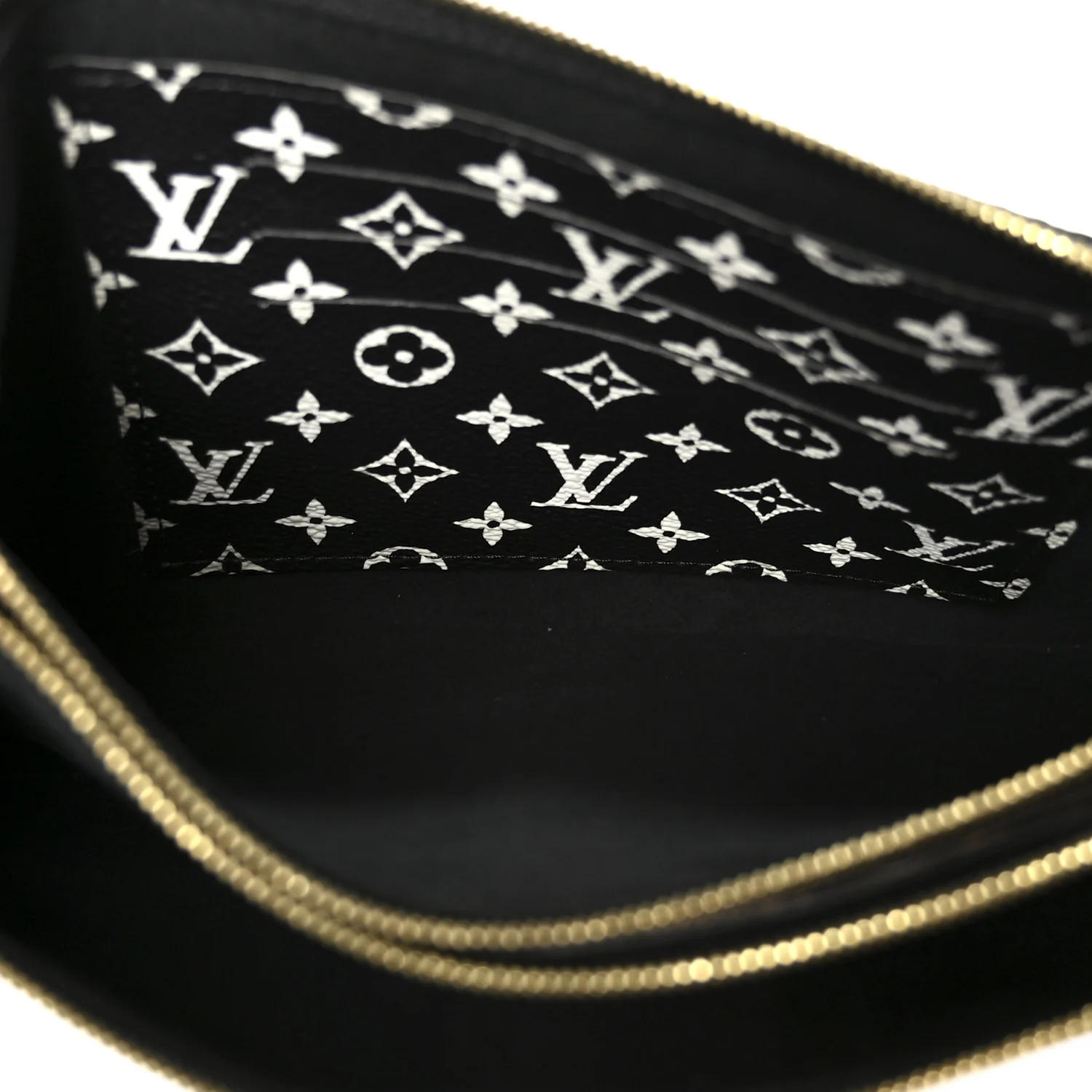 Monogram Giant Jungle Pochette Double Zip Black - Image 7