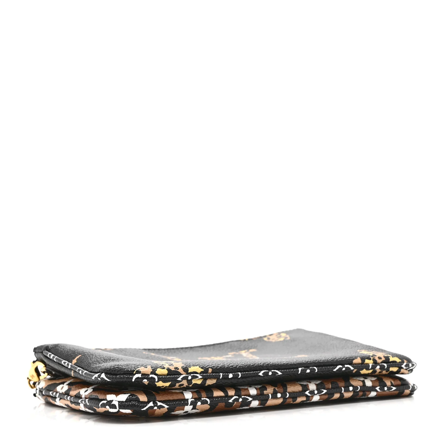 Monogram Giant Jungle Pochette Double Zip Black - Image 4