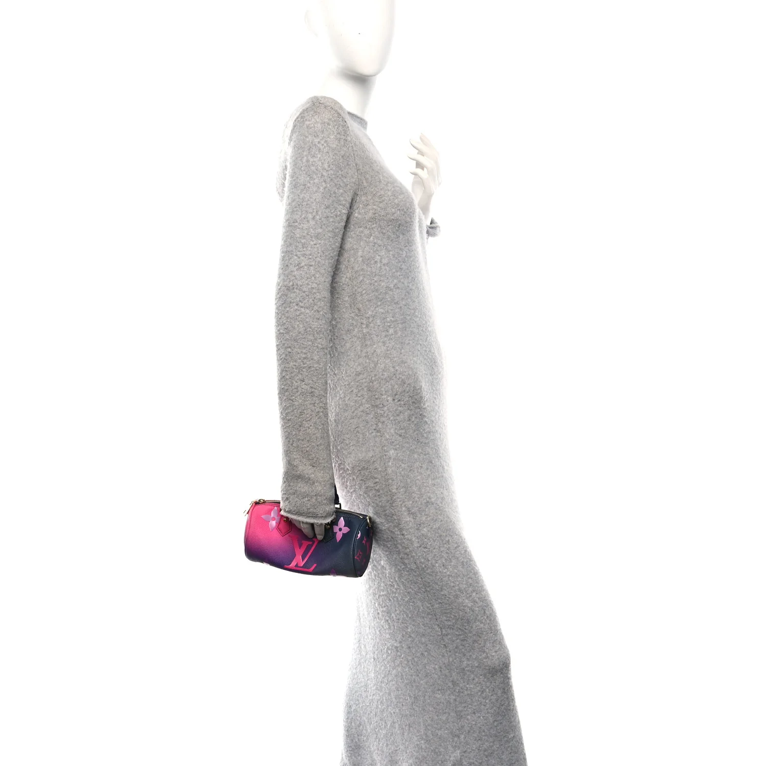 Monogram Giant Spring In The City Papillon BB Midnight Fuchsia - Image 2