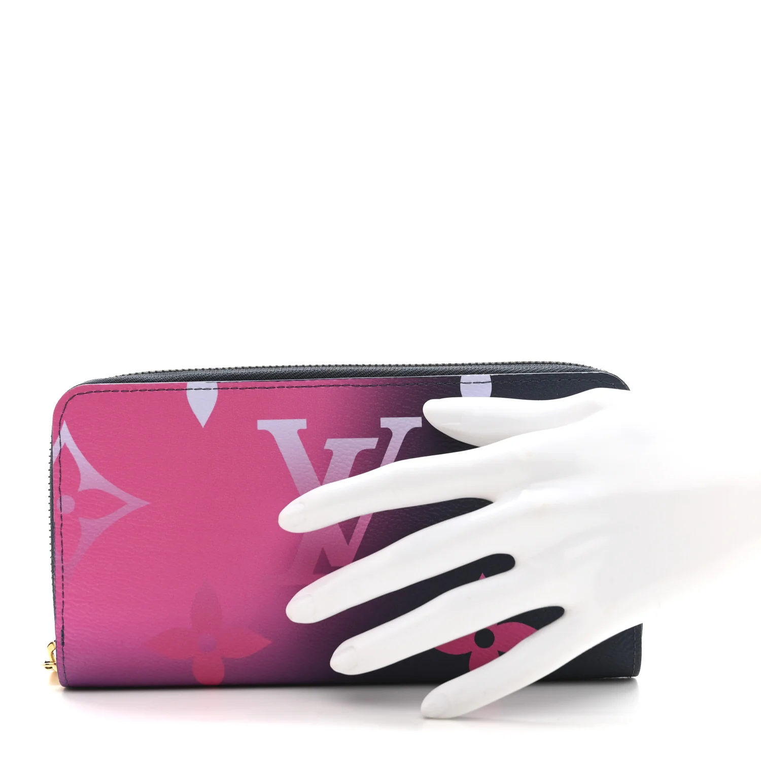 Monogram Giant Spring In The City Zippy Wallet Midnight Fuchsia - Image 2