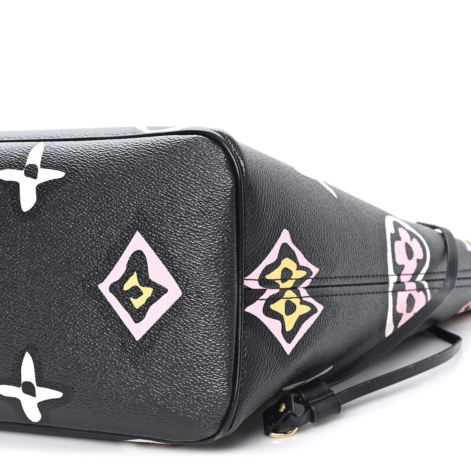 Monogram Giant Wild at Heart Neverfull MM Black - Image 10