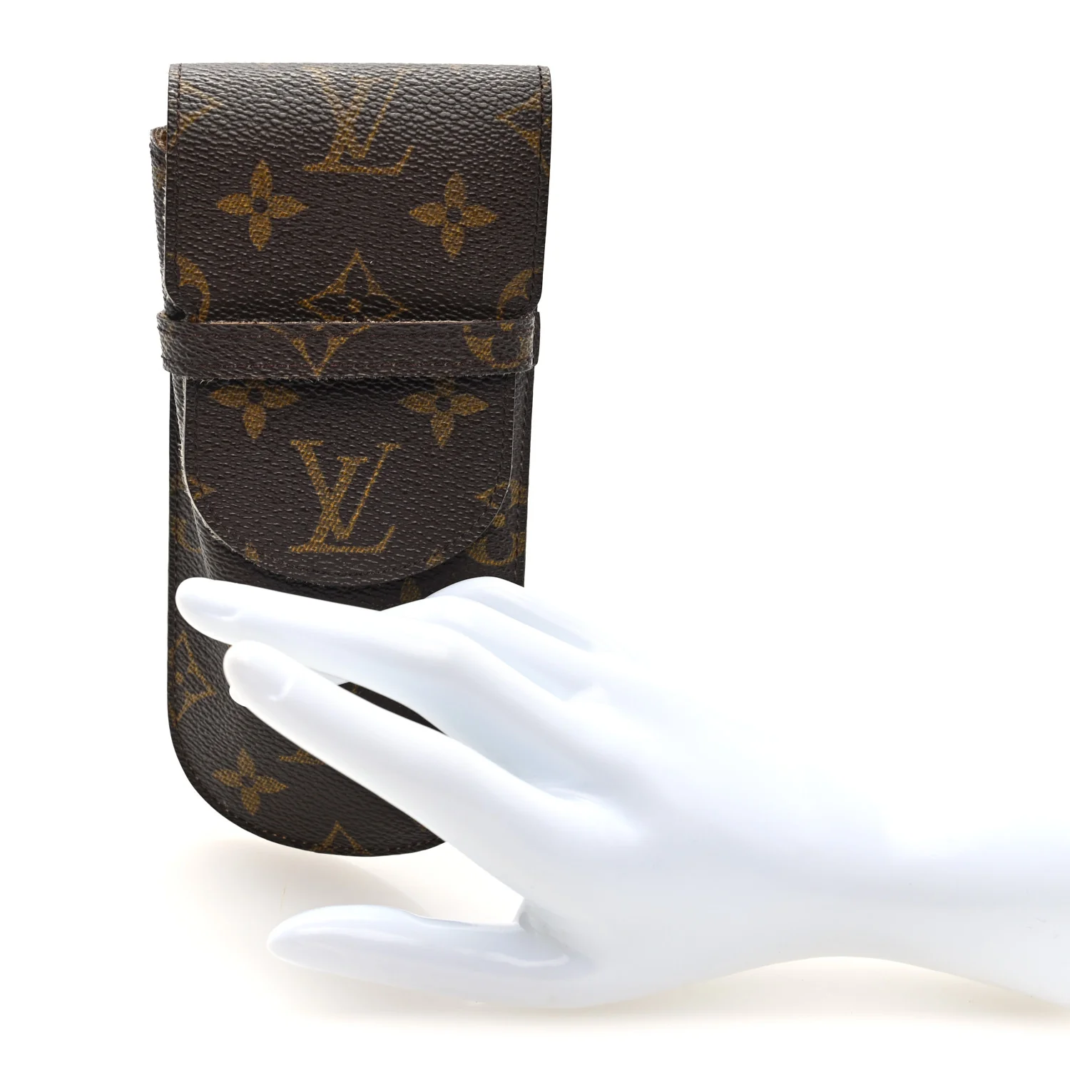 Monogram Glasses Sunglasses Case w Flap - Image 2