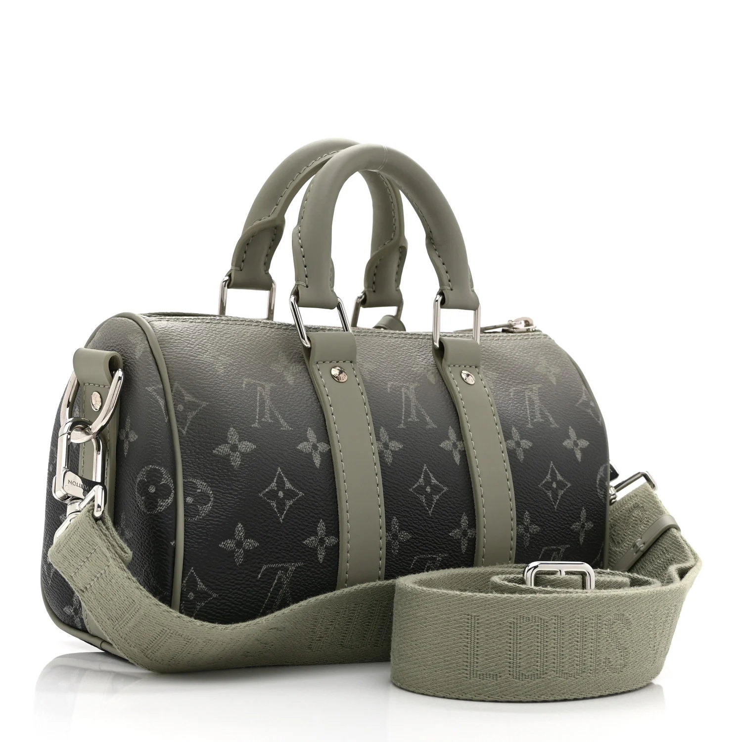 Monogram Gradient Keepall Bandouliere 25 Khaki - Image 2
