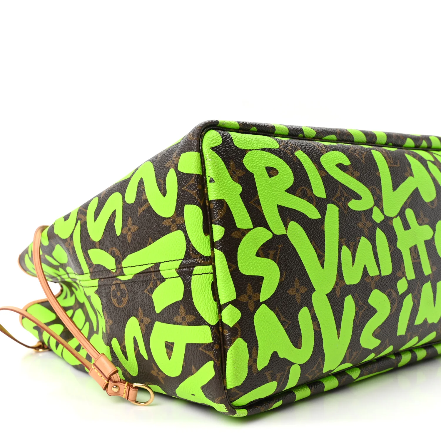 Monogram Graffiti Neverfull GM Green - Image 8
