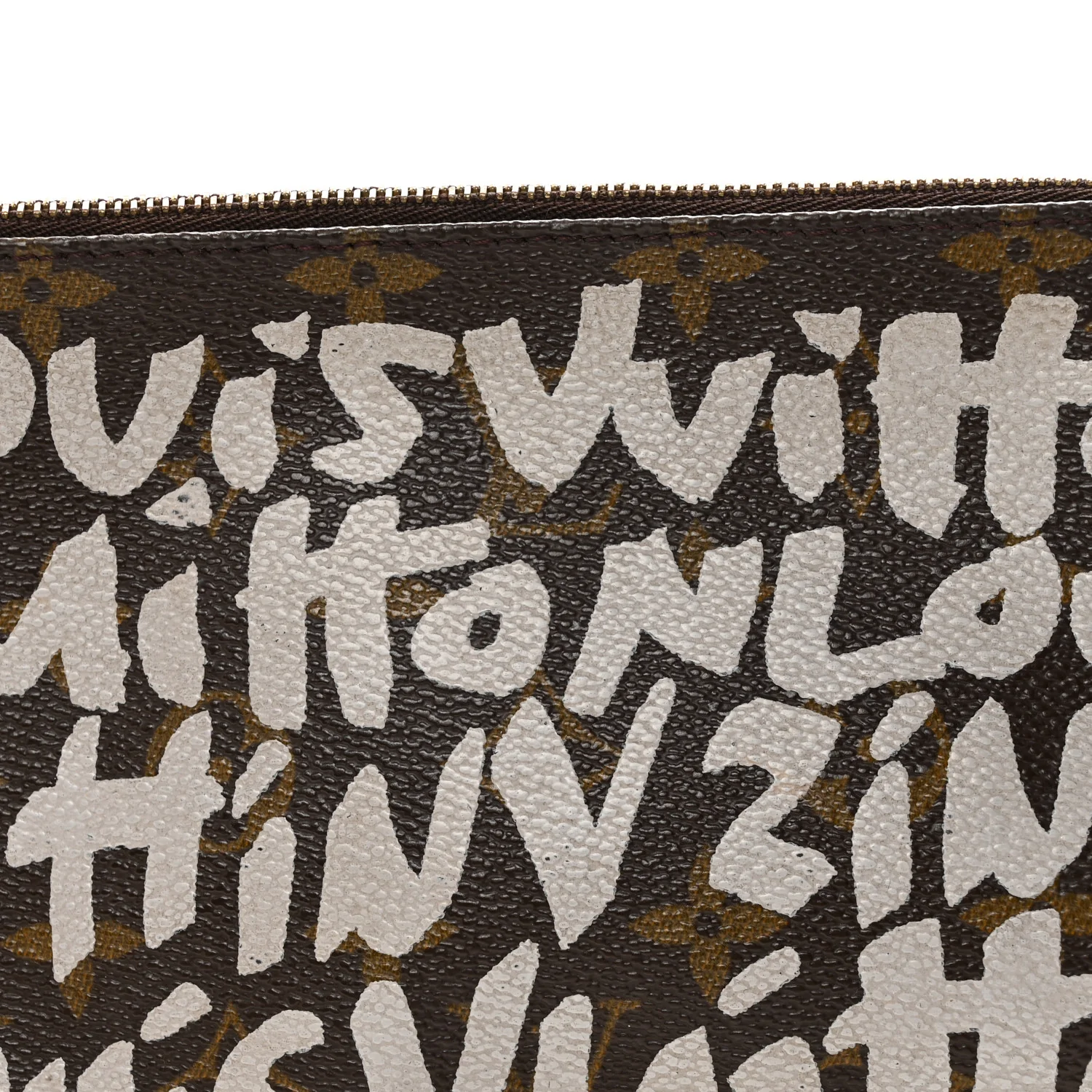 Monogram Graffiti Pochette Accessories Silver - Image 7