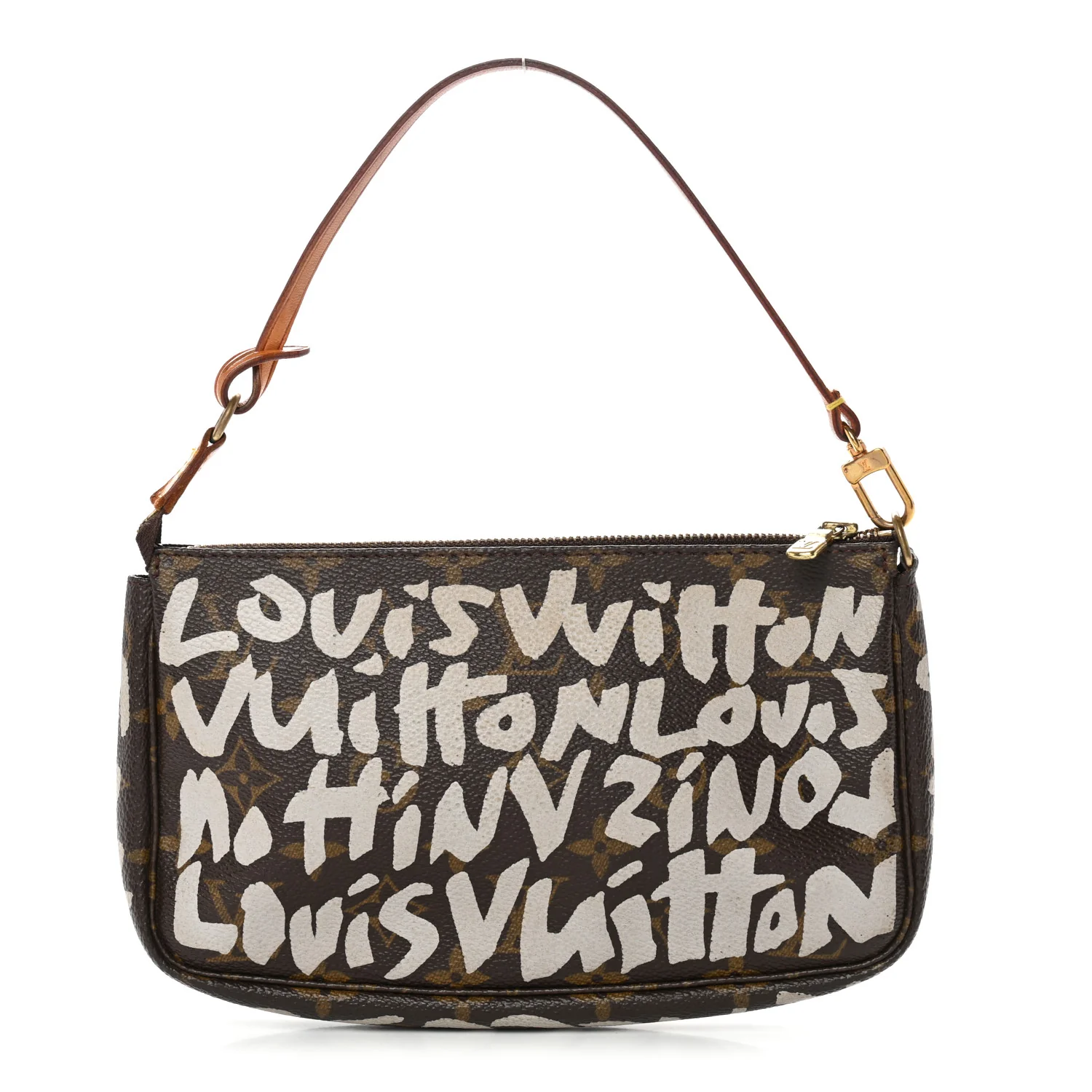 Monogram Graffiti Pochette Accessories Silver