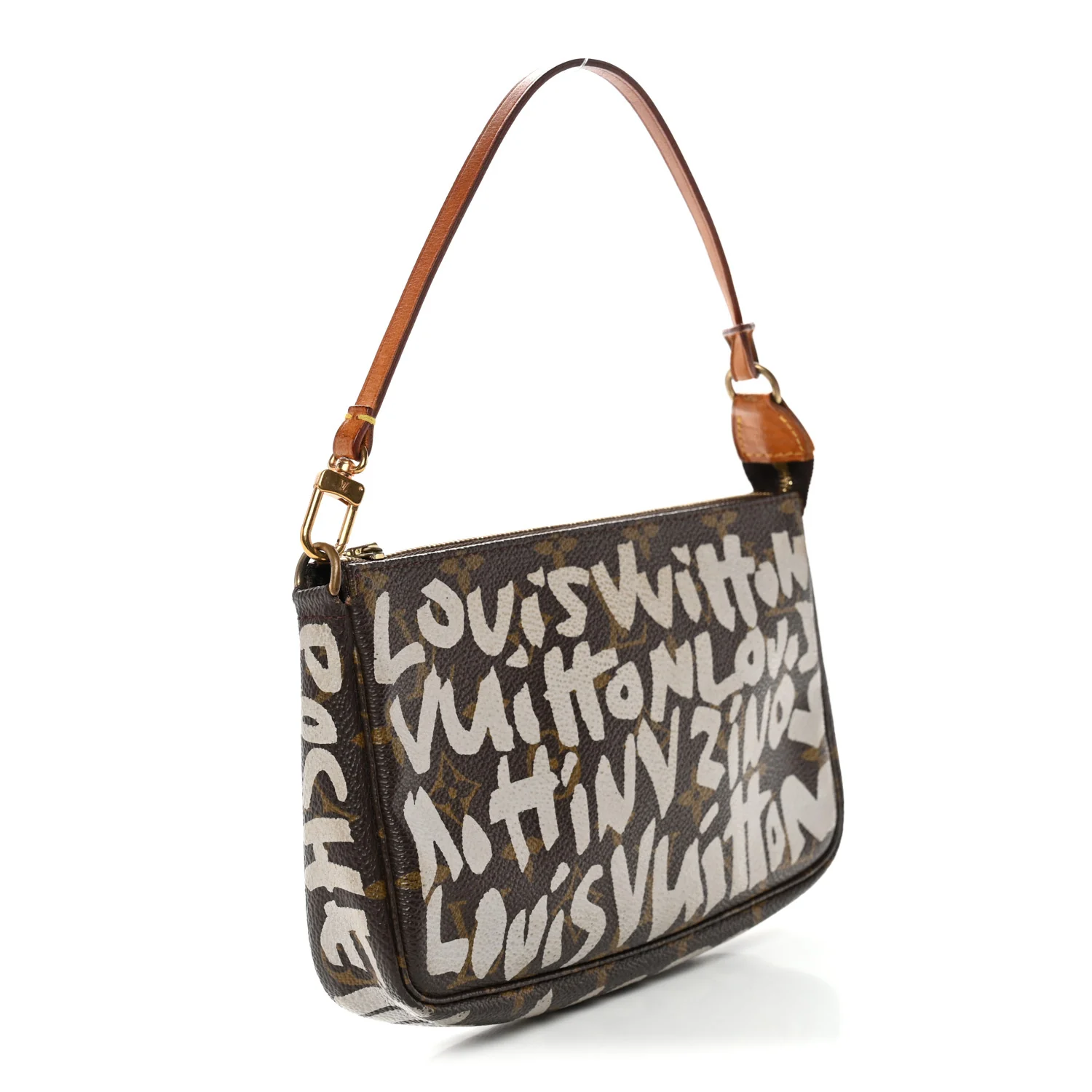 Monogram Graffiti Pochette Accessories Silver - Image 3