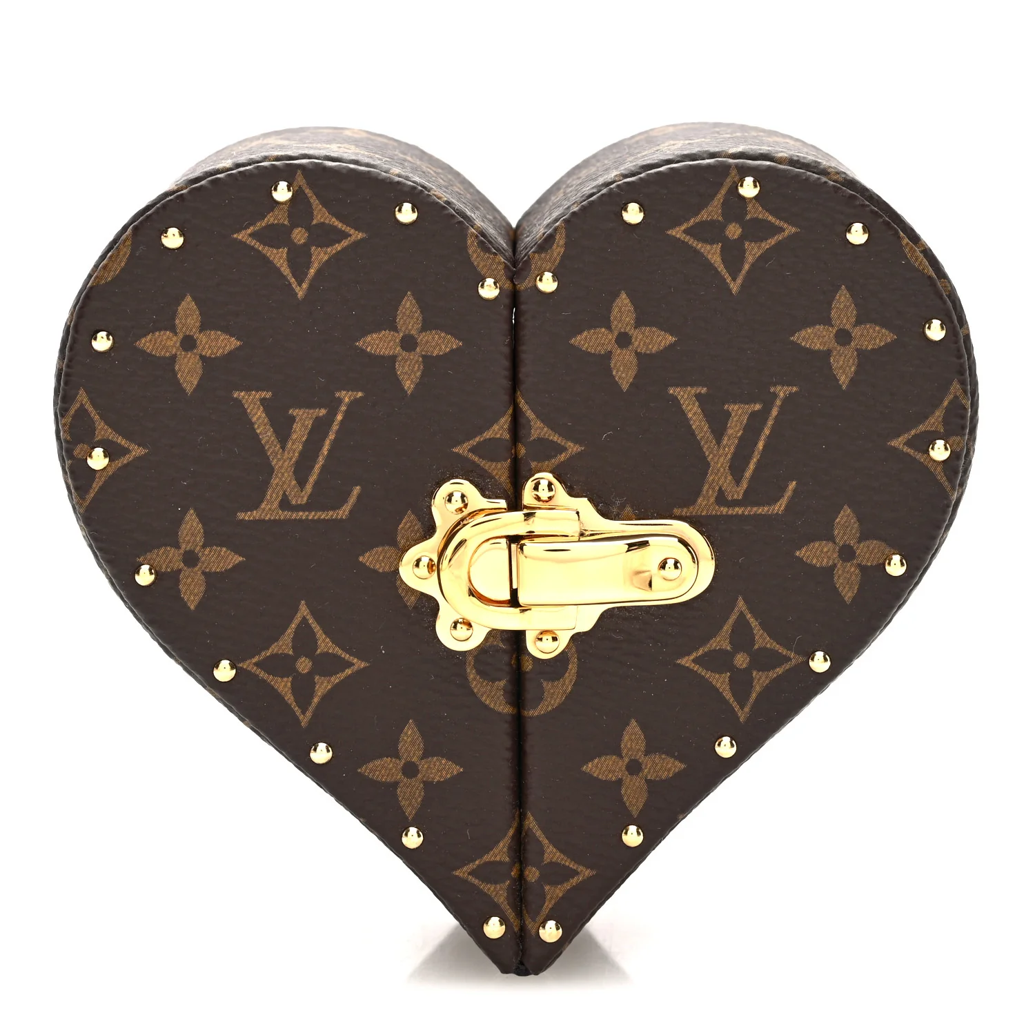 Monogram Heart Ecrin Coeur Jewelry Case