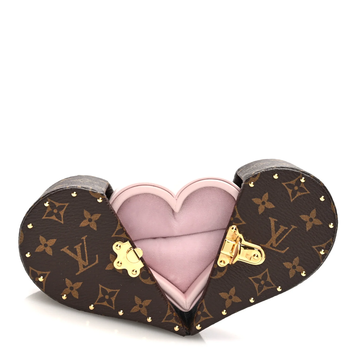 Monogram Heart Ecrin Coeur Jewelry Case - Image 5