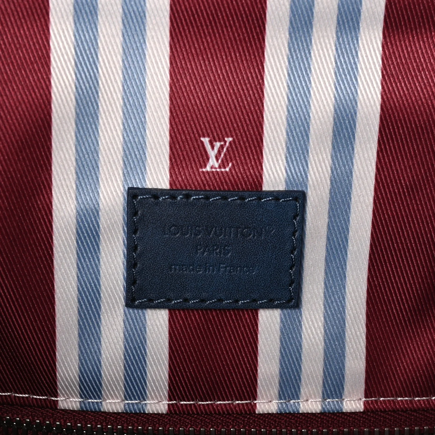 Monogram Heritage Christopher Backpack MM Blue - Image 5