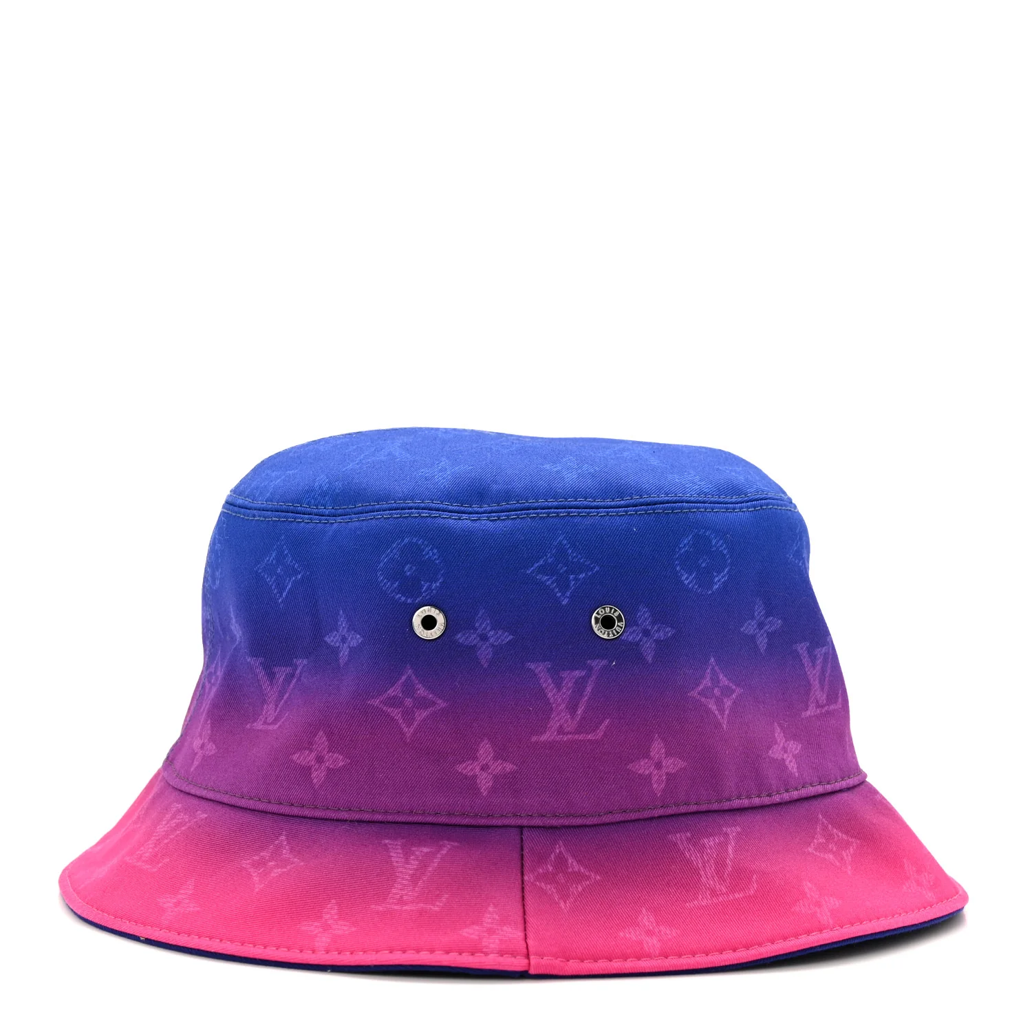 Monogram Illusion Reversible Bucket Hat M Pink Purple - Image 6
