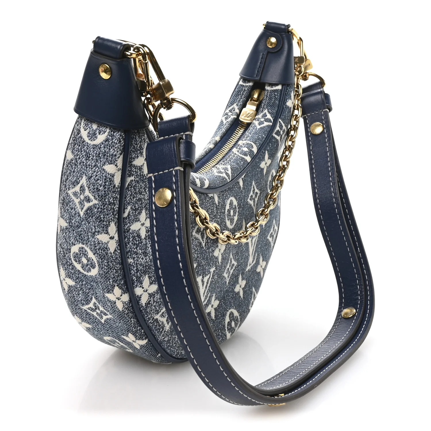 Monogram Jacquard Denim Loop Bleu - Image 3