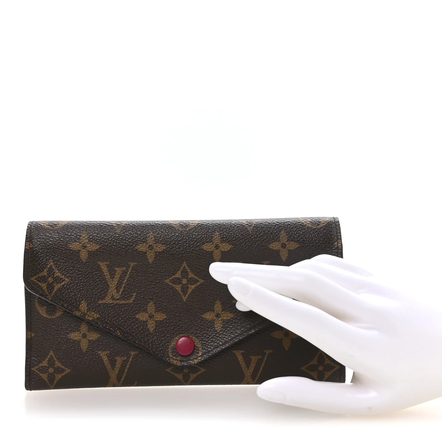 Monogram Josephine Wallet Fuchsia - Image 2