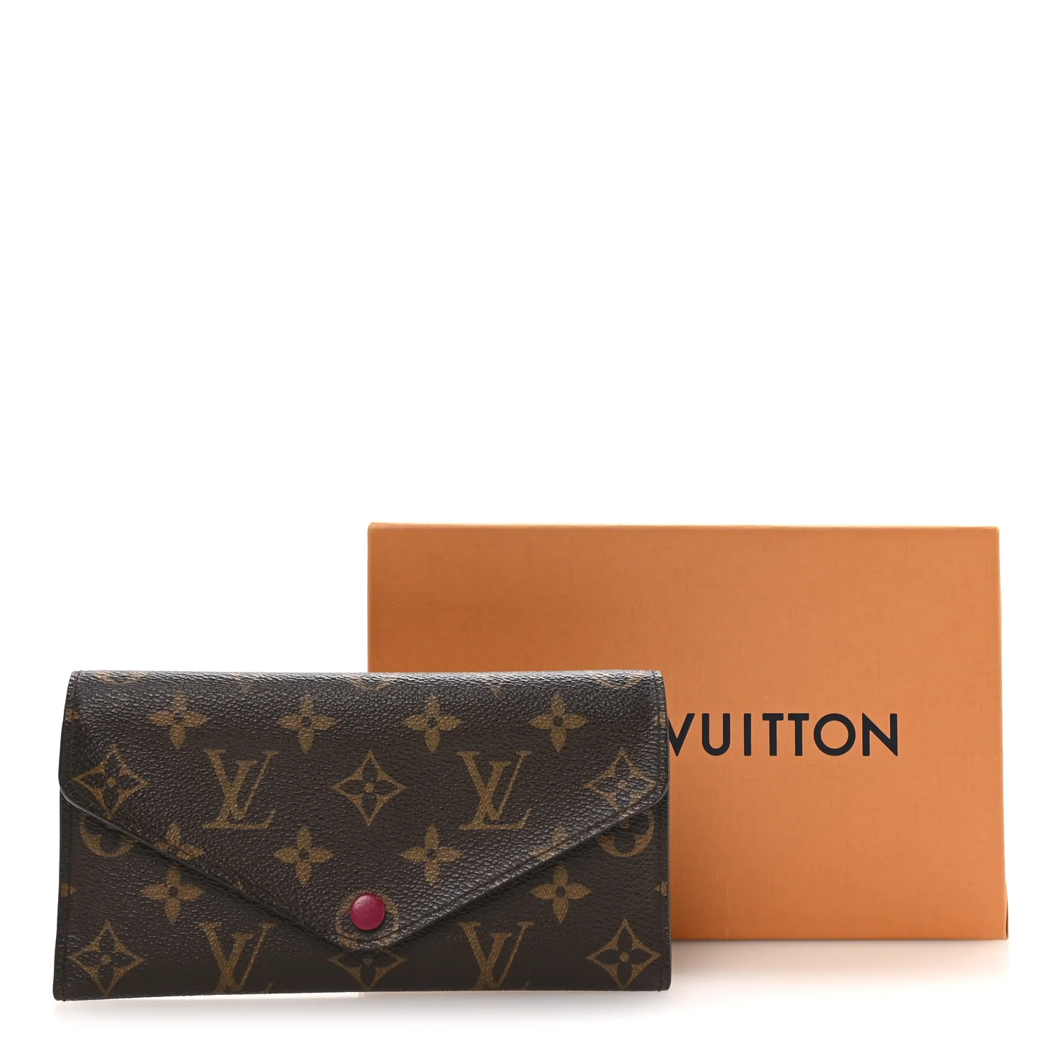 Monogram Josephine Wallet Fuchsia - Image 8