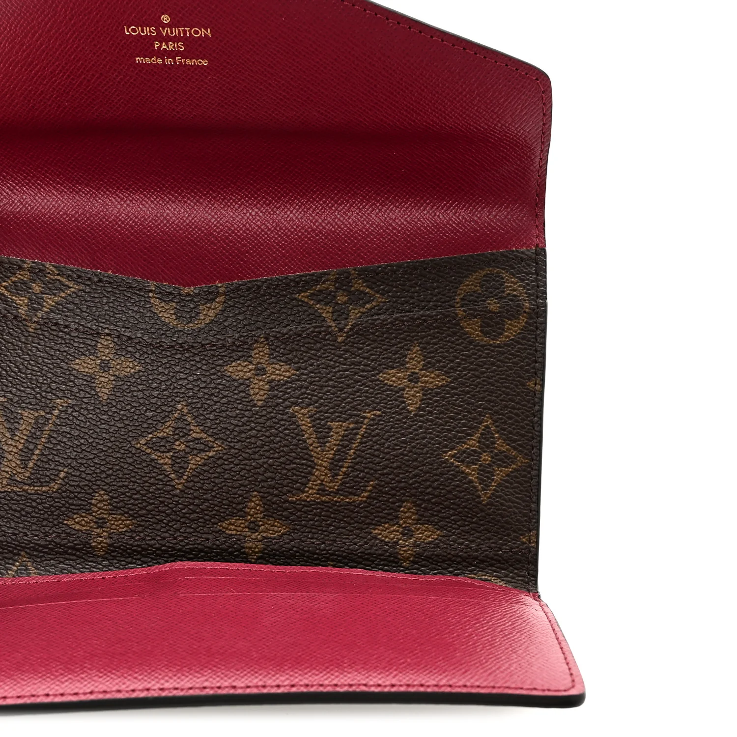 Monogram Josephine Wallet Fuchsia - Image 5