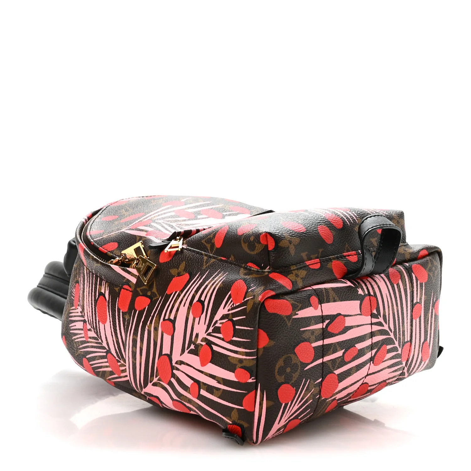 Monogram Jungle Dots Palm Springs Backpack PM Sugar Pink Poppy - Image 4