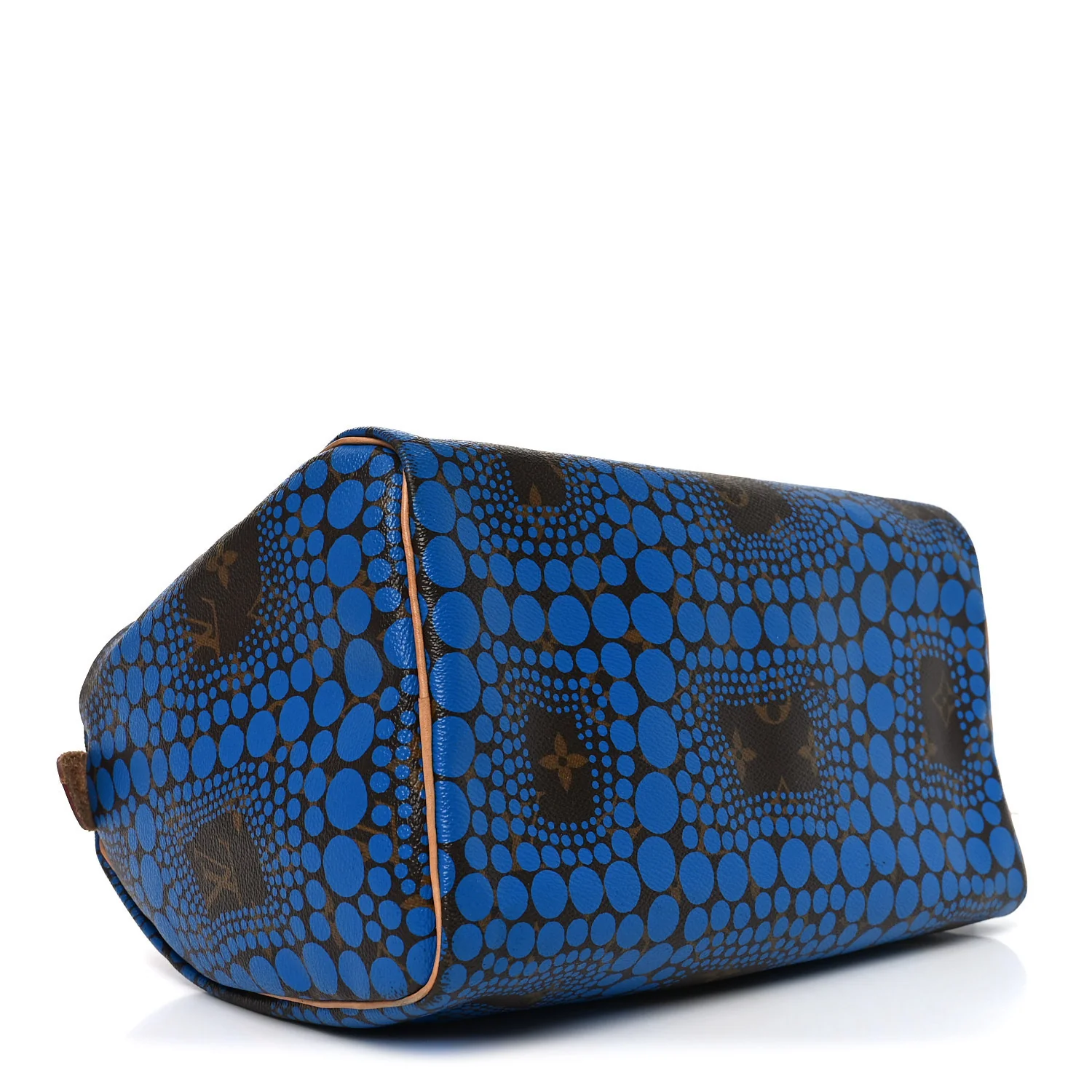 Monogram Kusama Town Speedy 30 Blue - Image 3