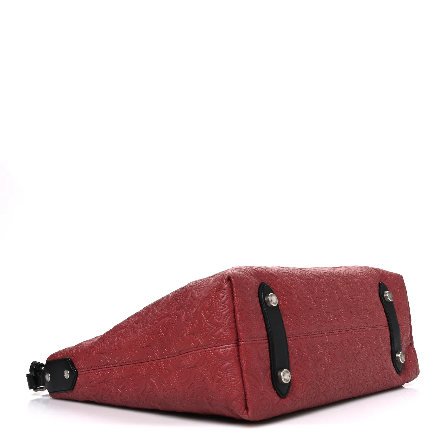 Monogram Lambskin Antheia Hobo PM Framboise - Image 3