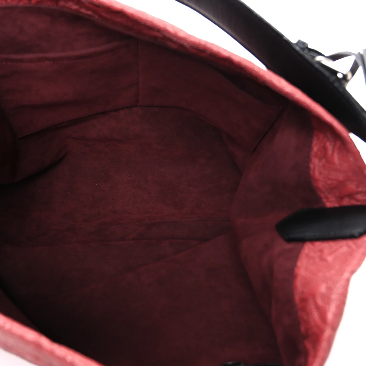 Monogram Lambskin Antheia Hobo PM Framboise - Image 4