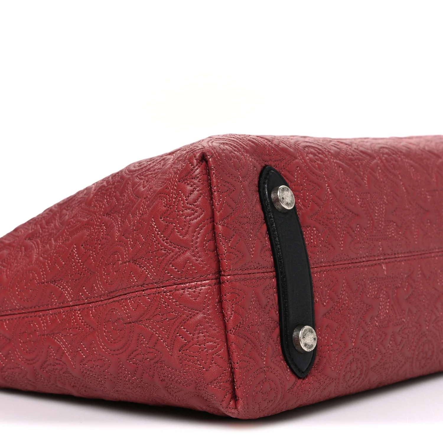Monogram Lambskin Antheia Hobo PM Framboise - Image 7