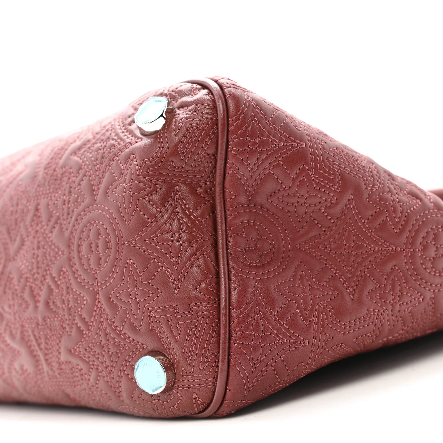Monogram Lambskin Antheia Ixia MM Fuchsia - Image 10