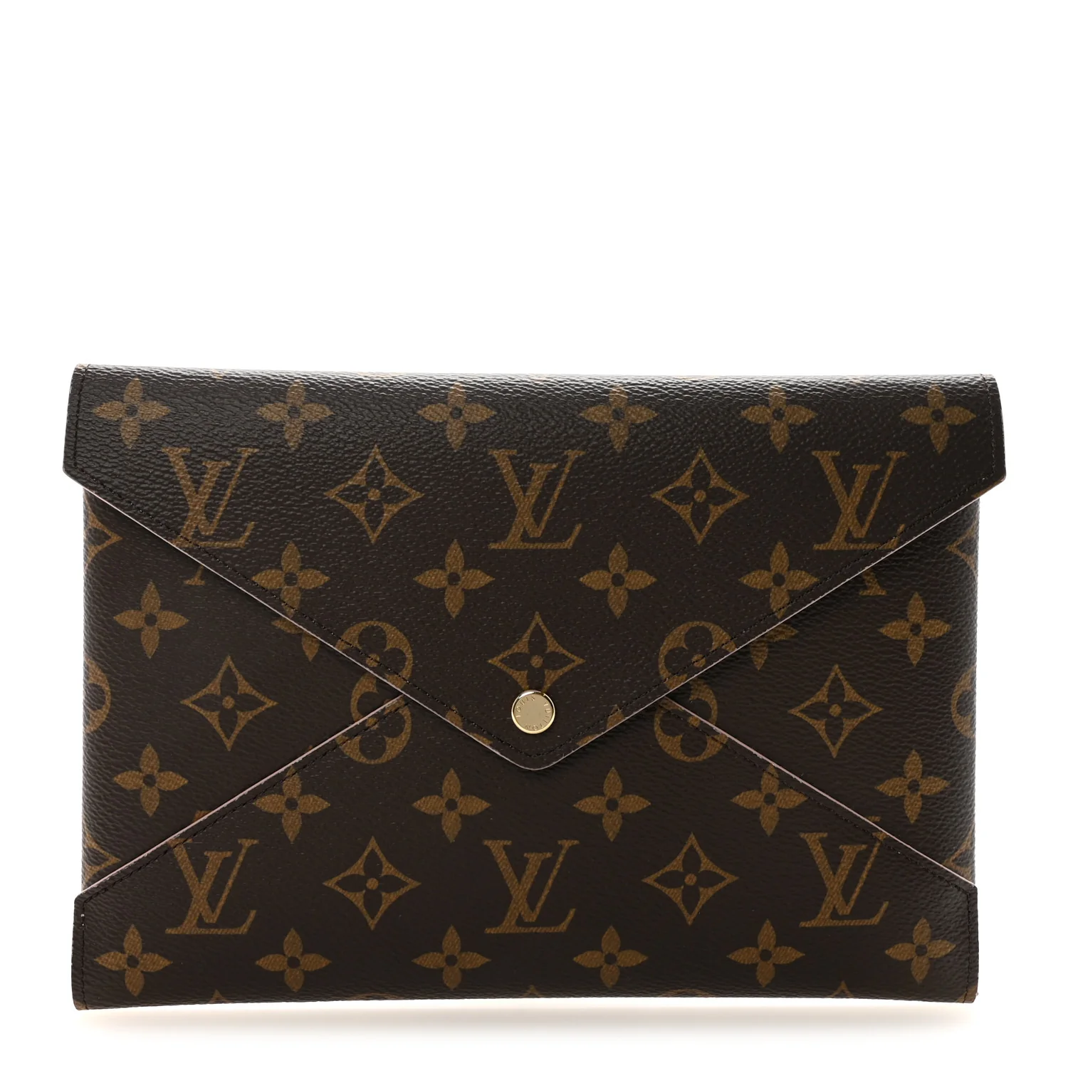 Monogram Large Kirigami Pochette Insert Rose Ballerine