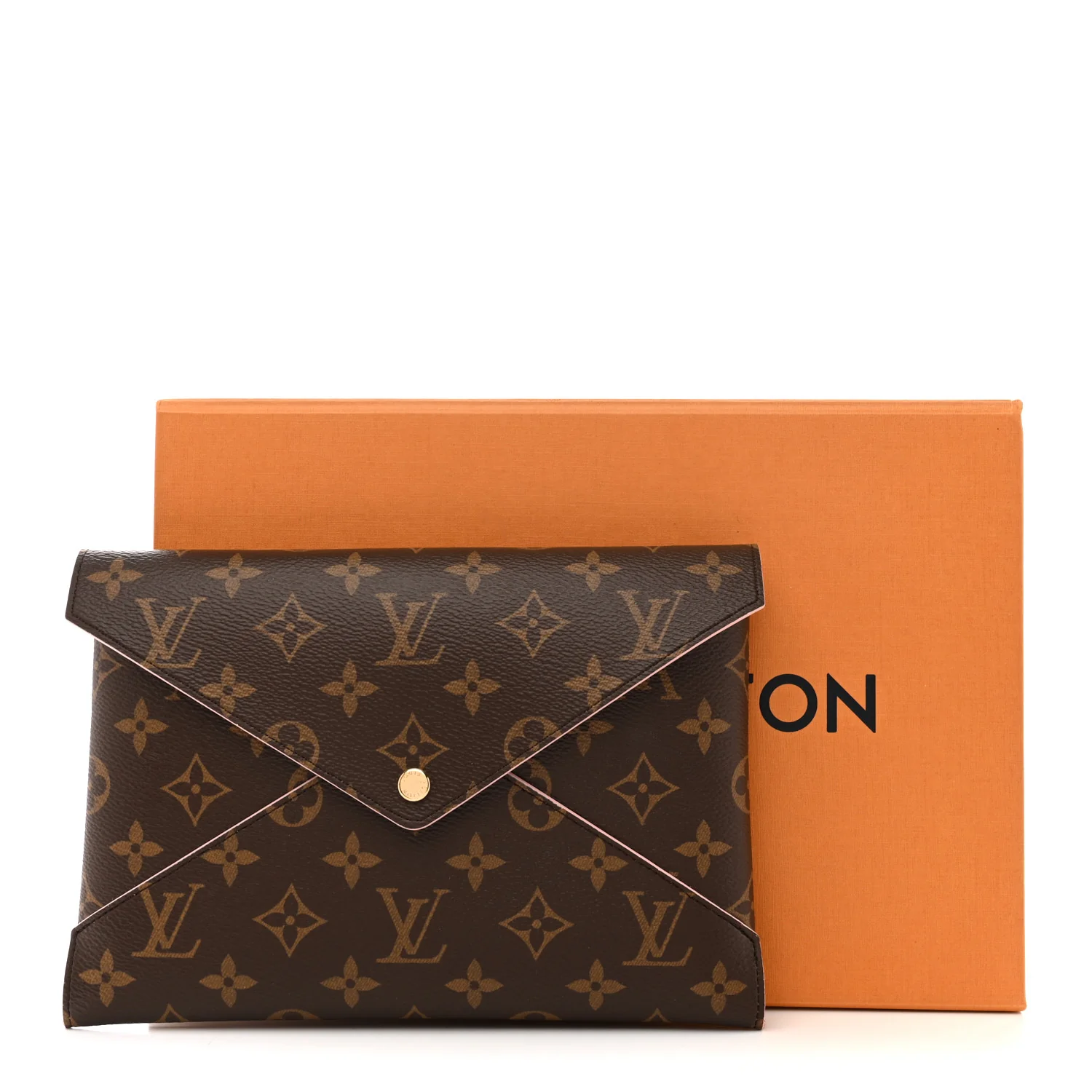Monogram Large Kirigami Pochette Insert Rose Ballerine - Image 8