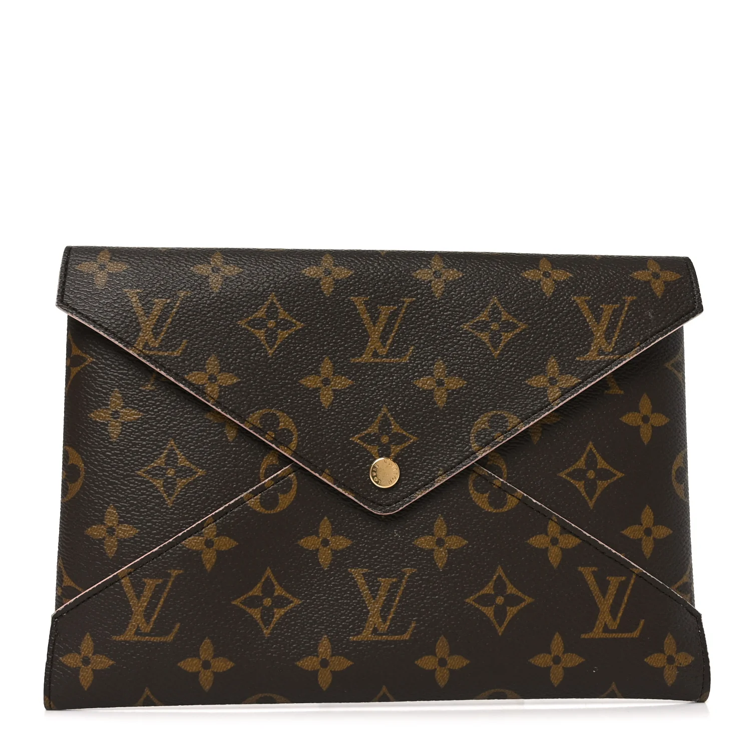 Monogram Large Kirigami Pochette Insert Rose Ballerine