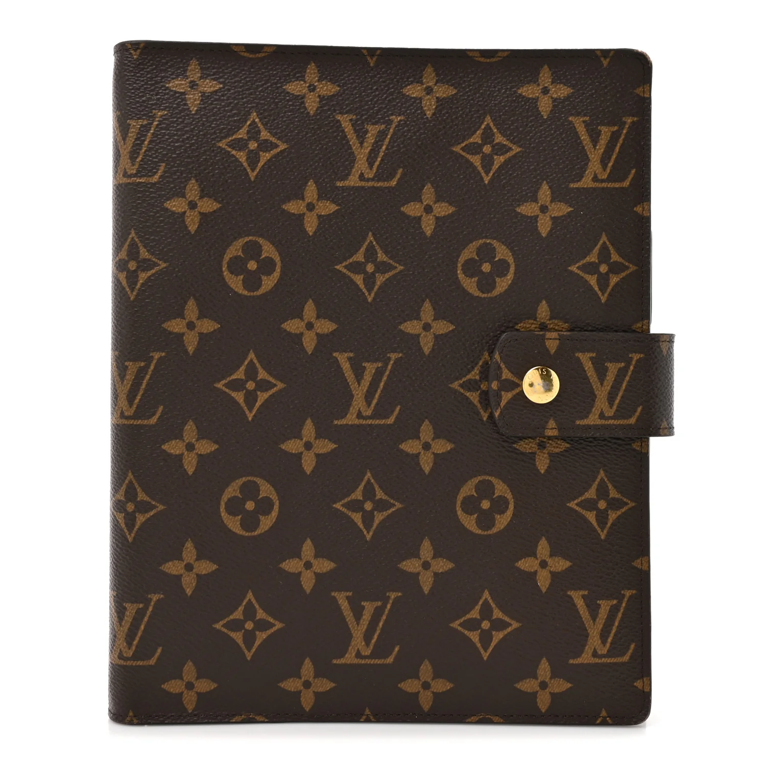 Monogram Large Ring Agenda Cover
