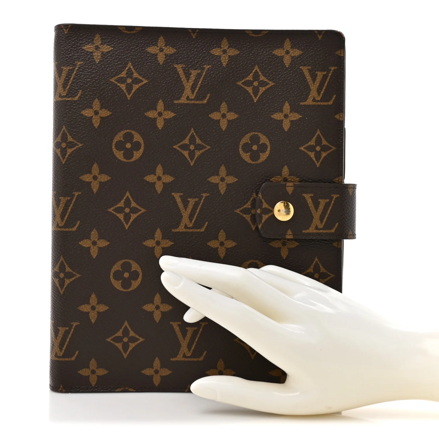 Monogram Large Ring Agenda Cover - Image 2