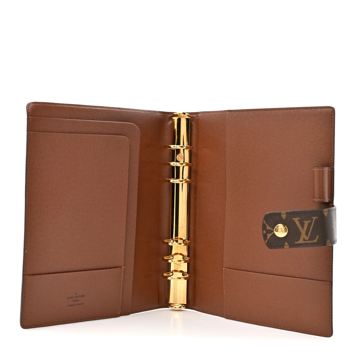 Monogram Large Ring Agenda Cover - Image 5
