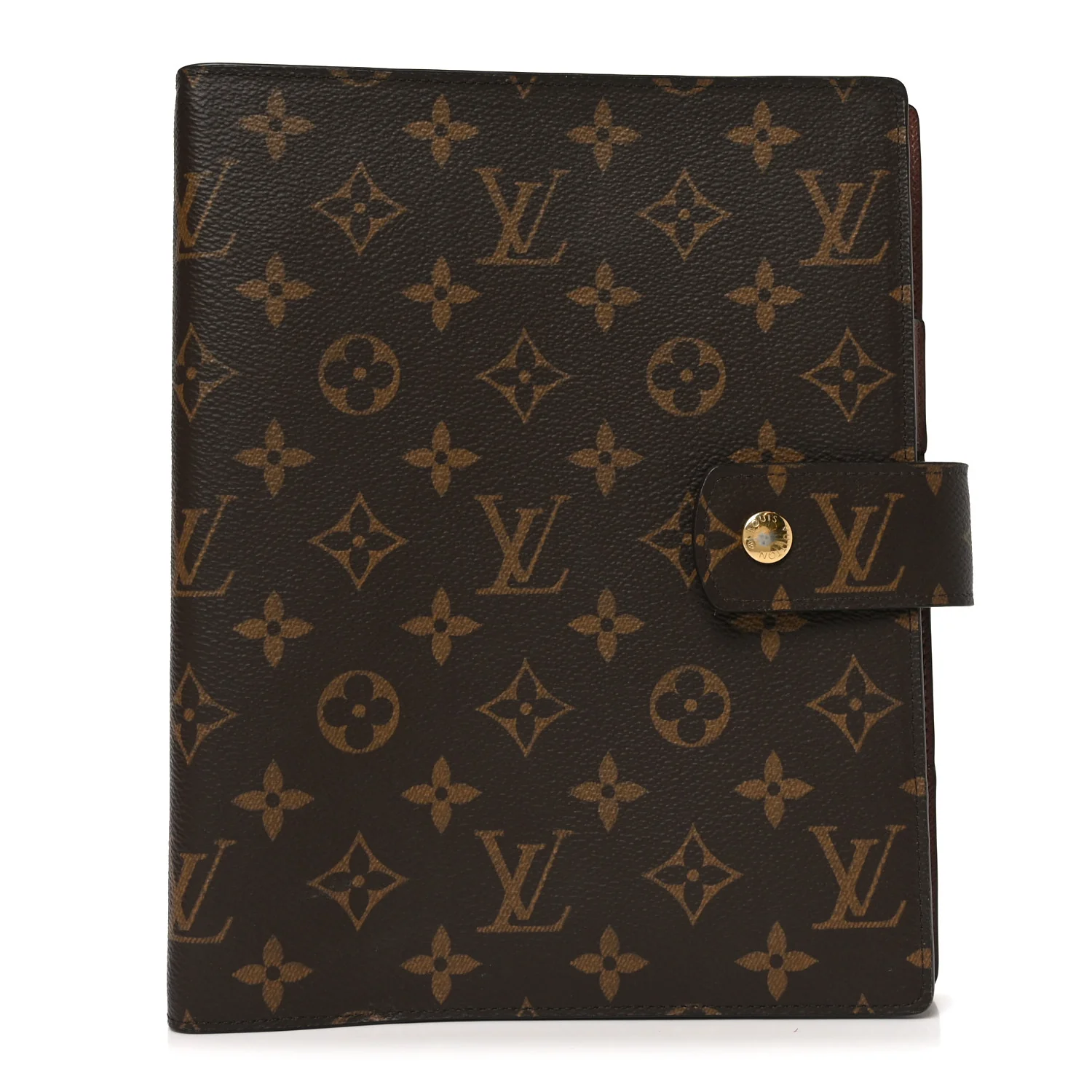 Monogram Large Ring Agenda Cover