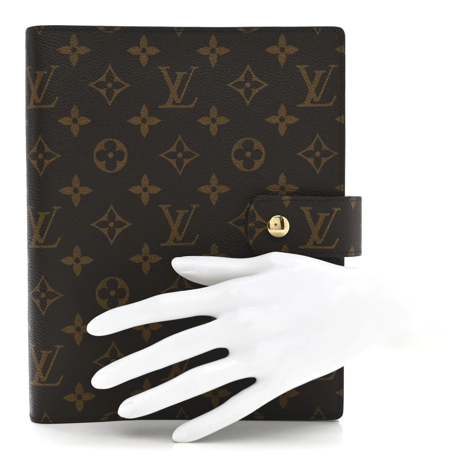 Monogram Large Ring Agenda Cover - Image 2