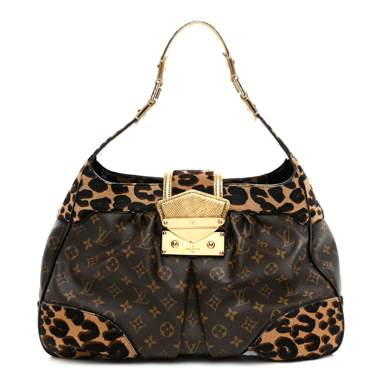 Monogram Leopard Polly