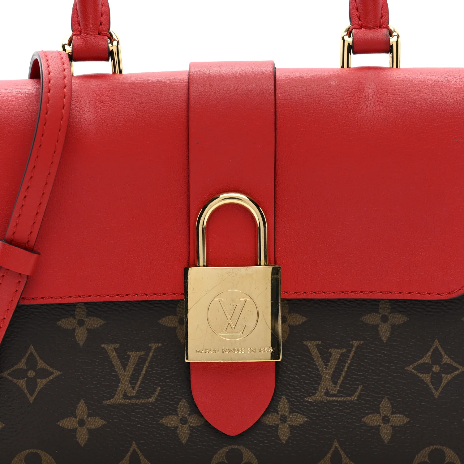 Monogram Locky BB Coquelicot - Image 8