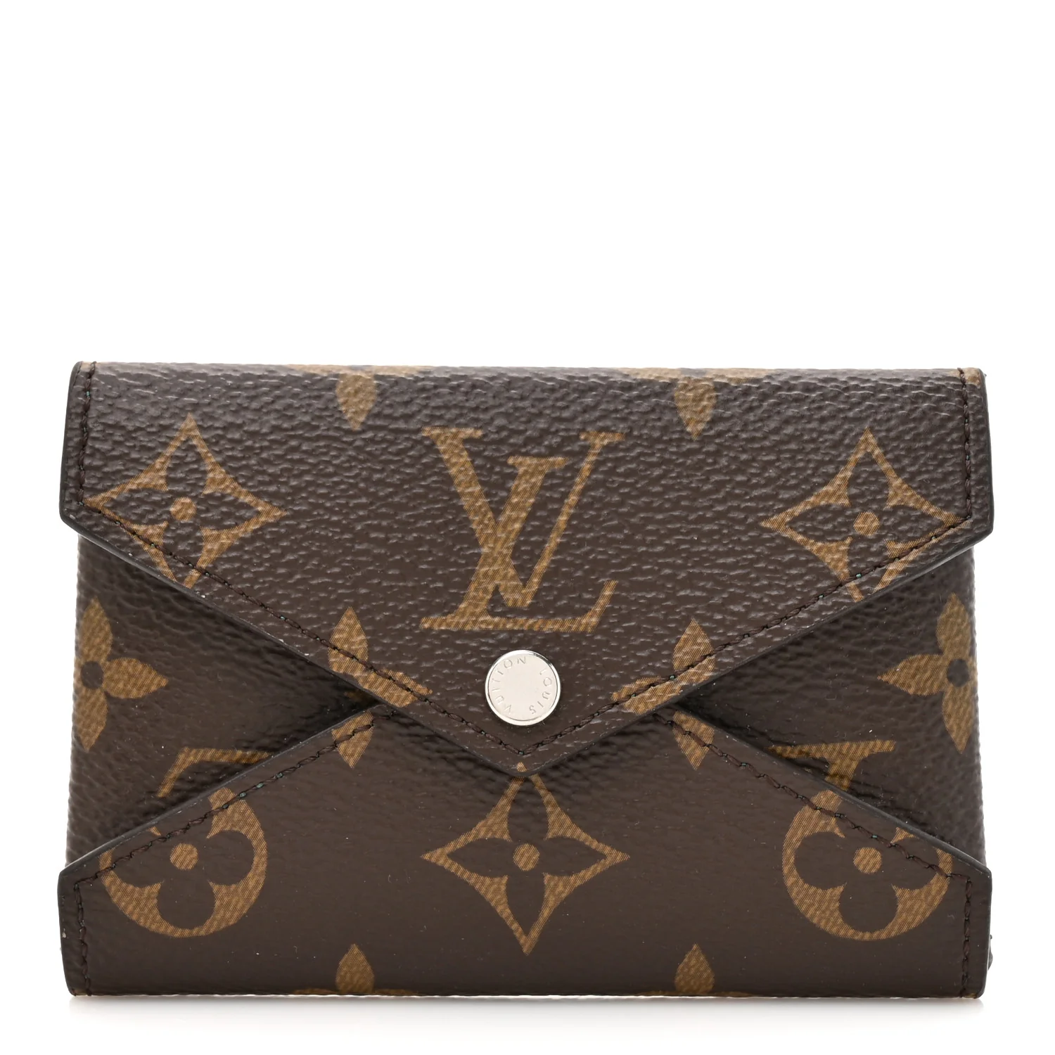 Monogram LV Colormania Kirigami Card Holder Borneo Green