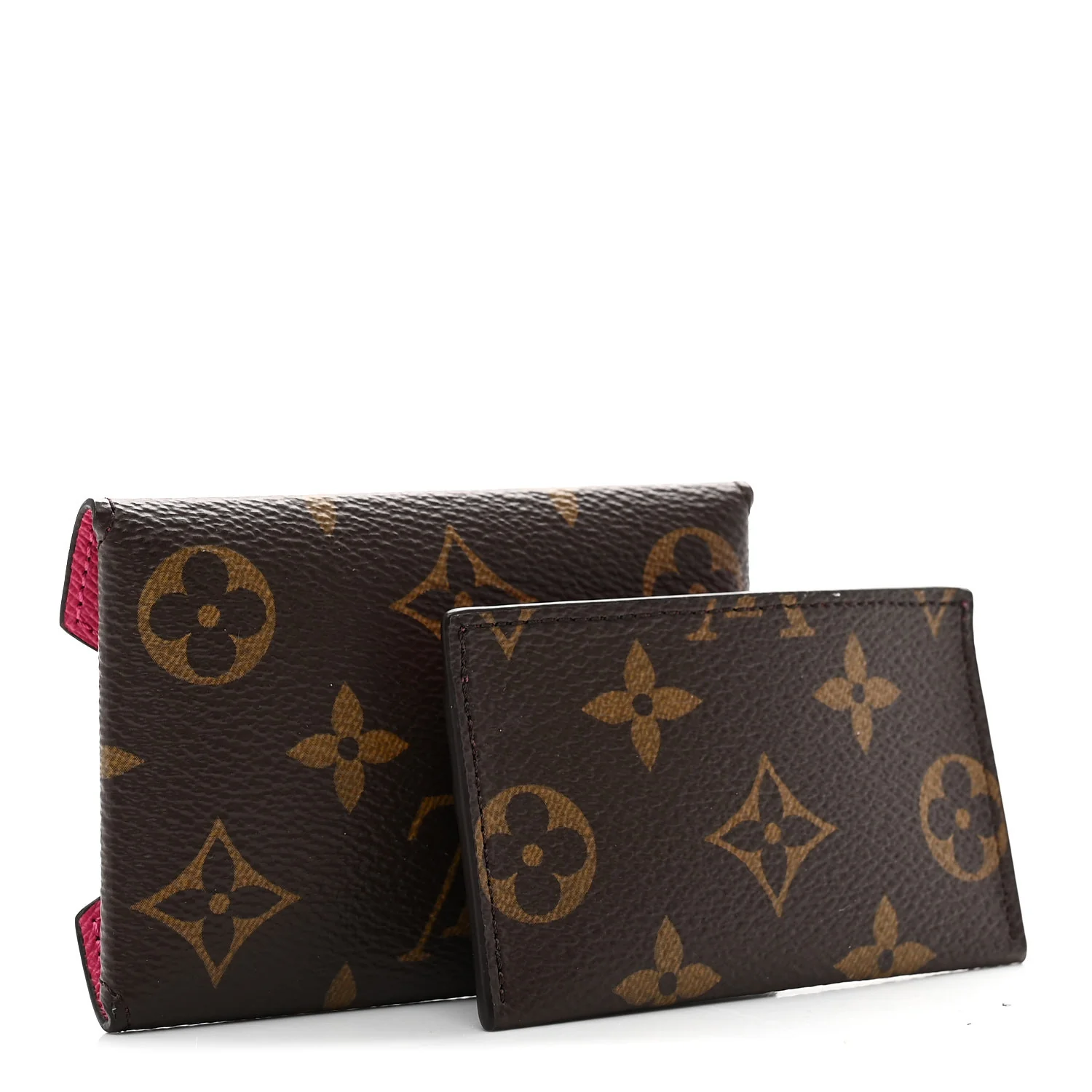 Monogram LV Colormania Kirigami Card Holder Pondichery Pink - Image 3