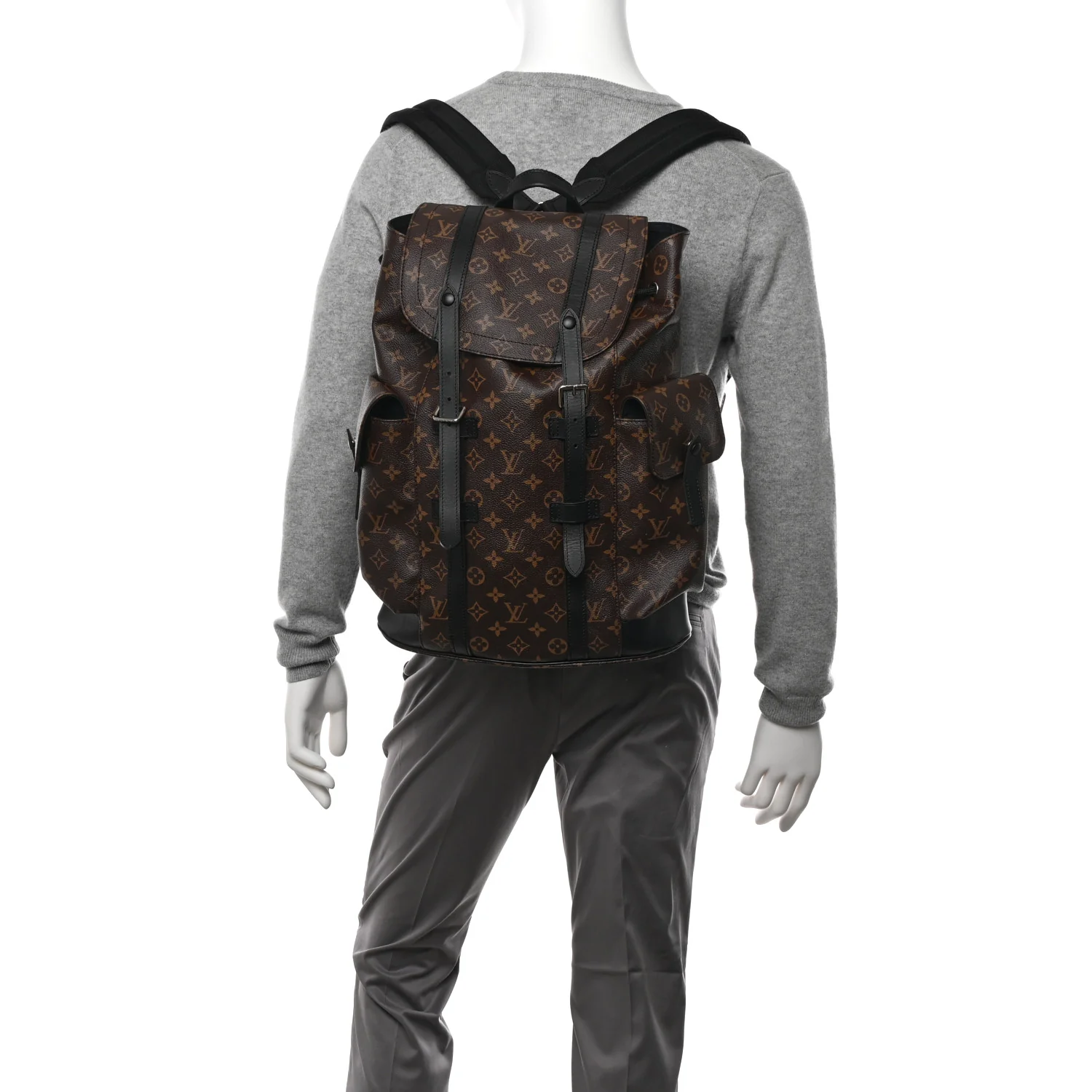Monogram Macassar Christopher MM Backpack - Image 2