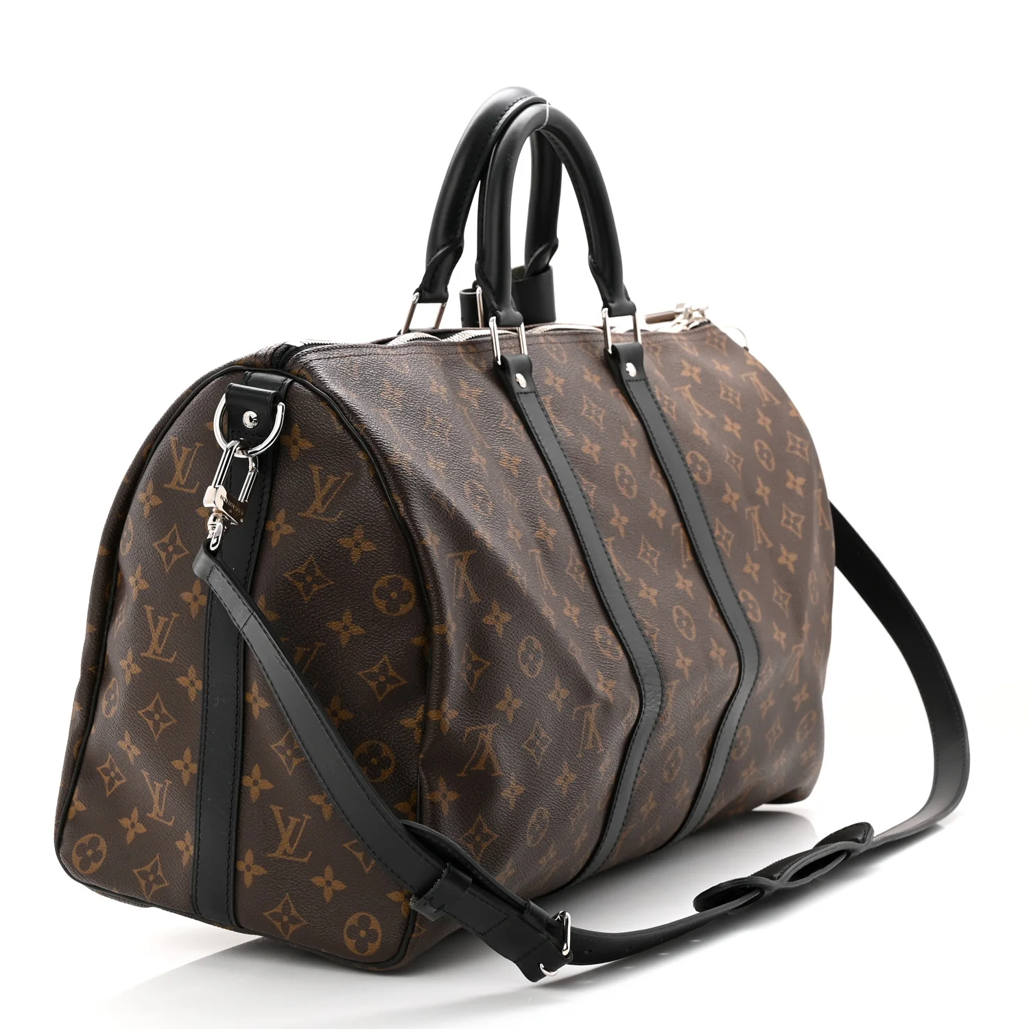 Monogram Macassar Keepall Bandouliere 45 - Image 3