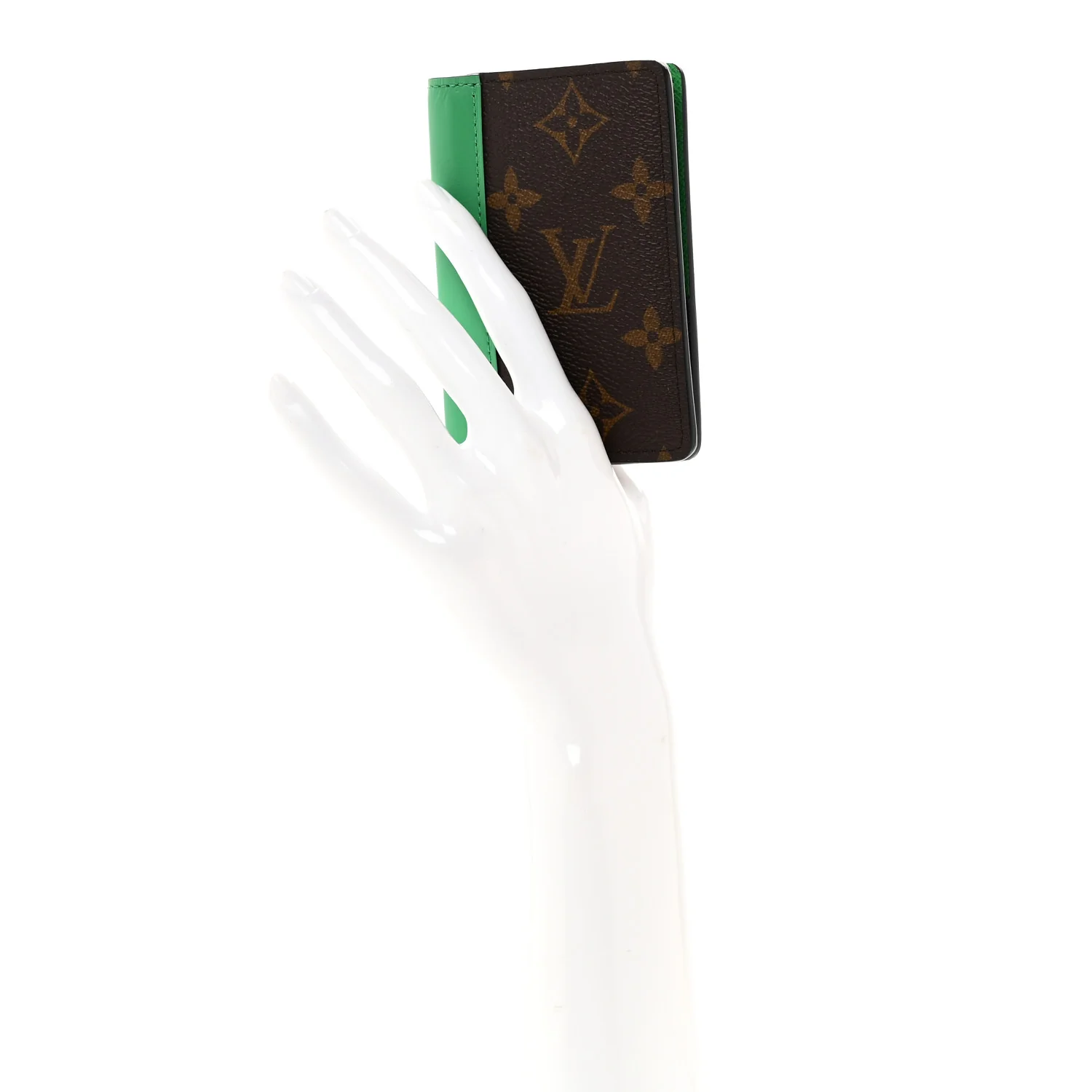 Monogram Macassar Pocket Organizer NM Borneo Green - Image 2