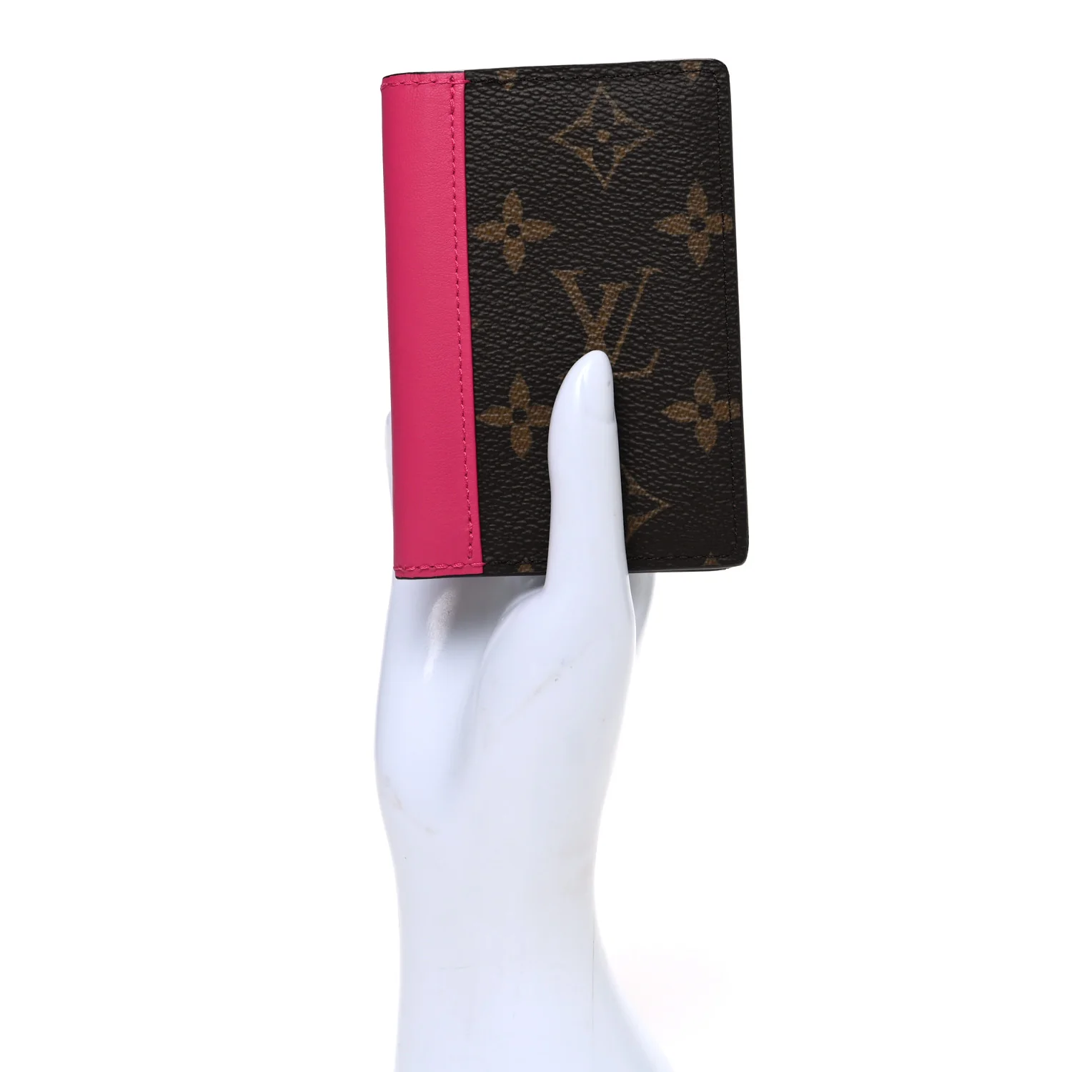 Monogram Macassar Pocket Organizer NM Fuchsia - Image 2