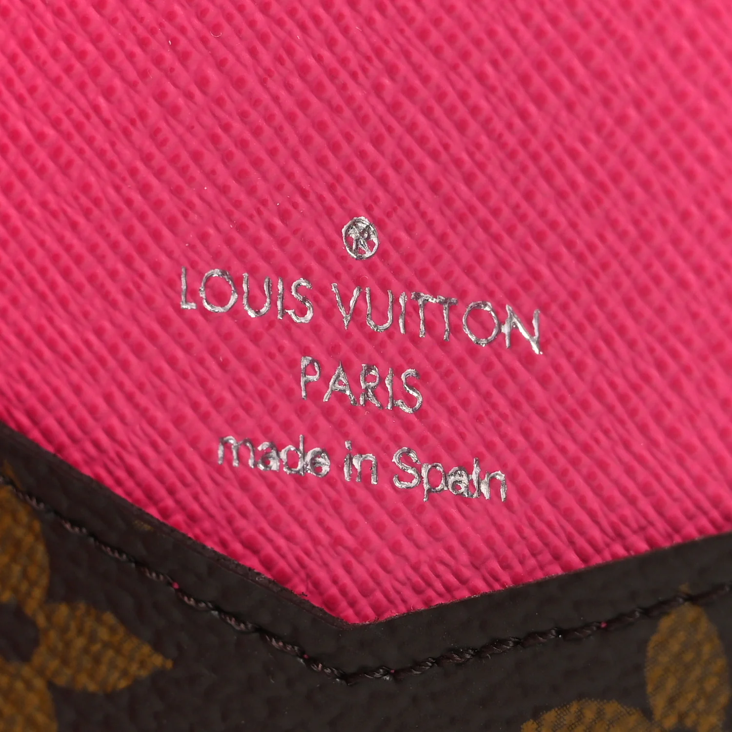 Monogram Macassar Pocket Organizer NM Fuchsia - Image 6