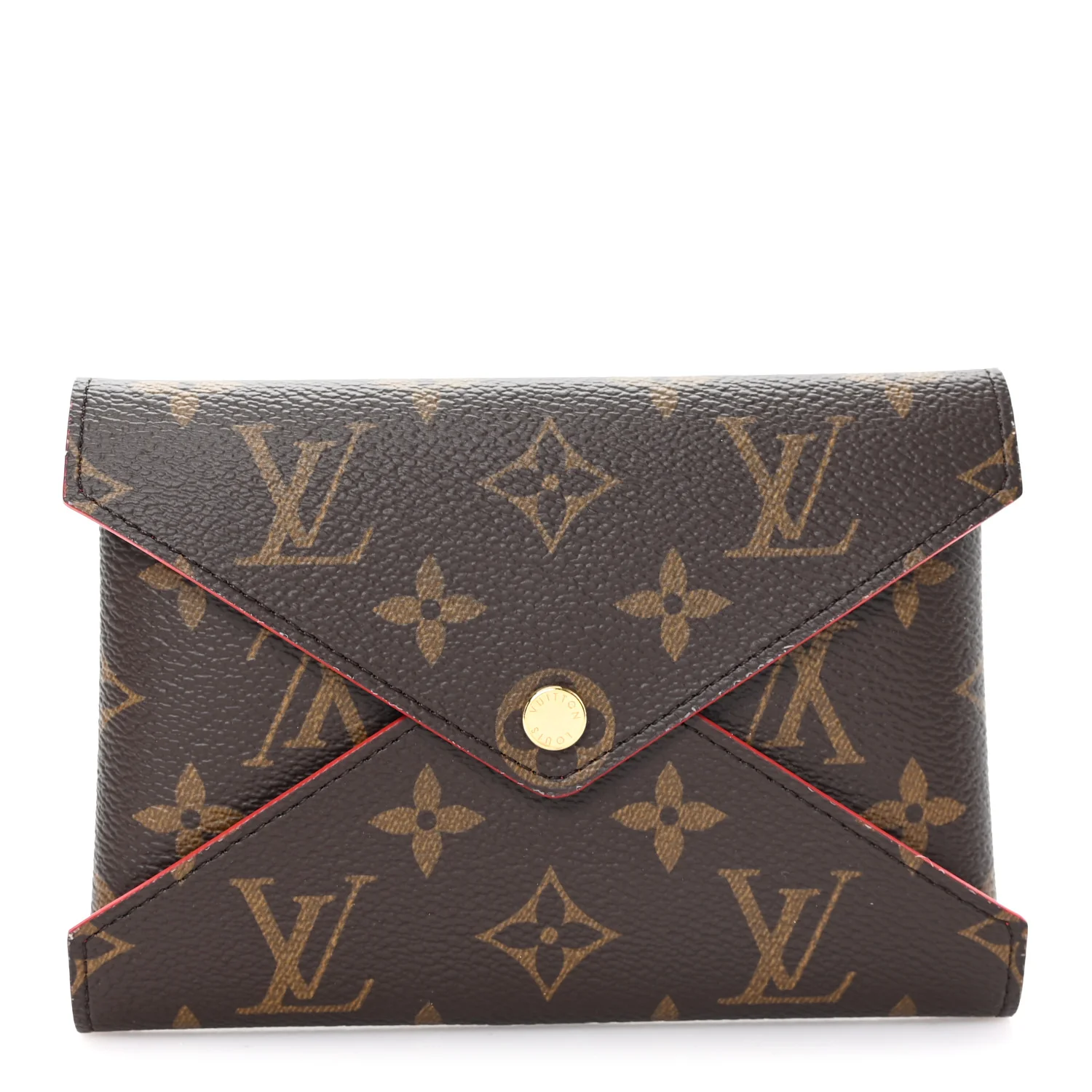 Monogram Medium Kirigami Pochette Insert Coquelicot
