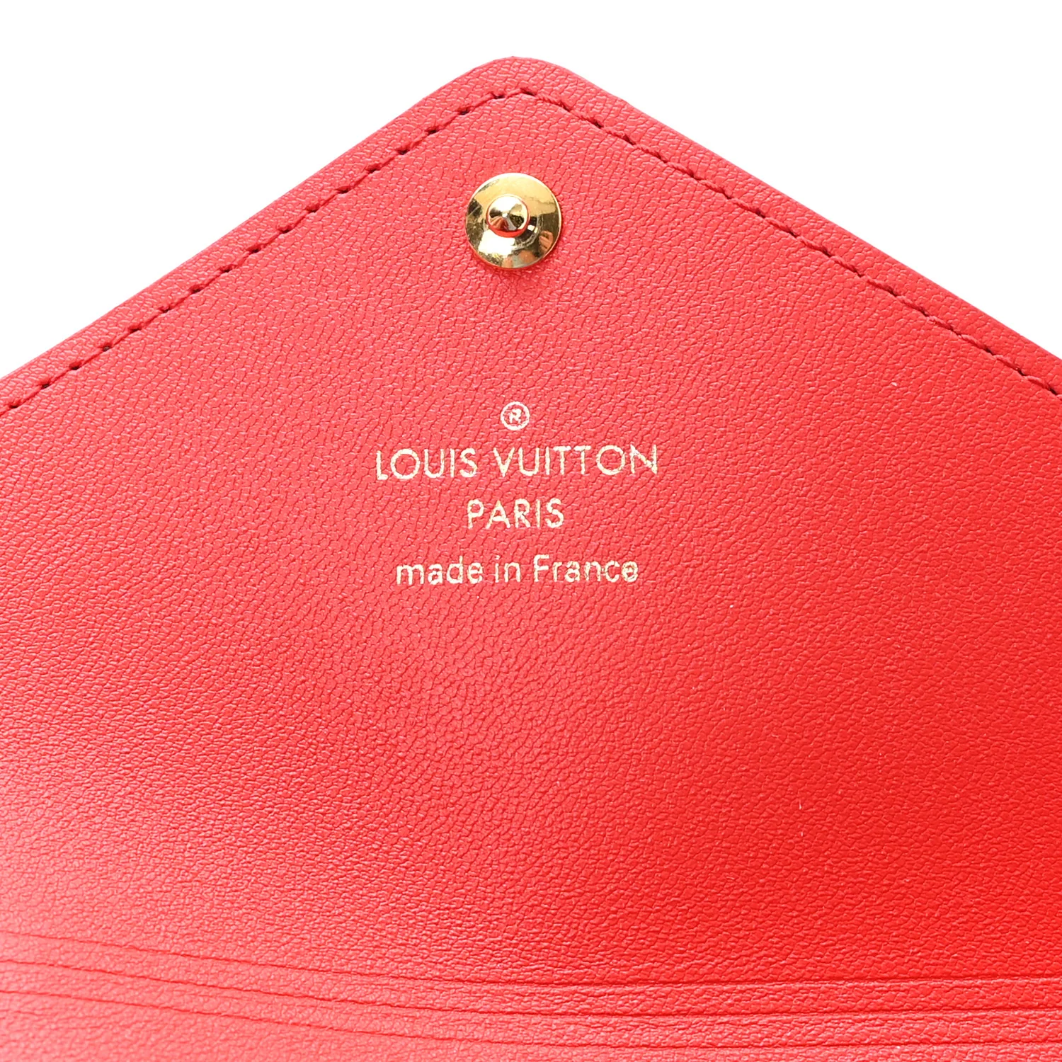 Monogram Medium Kirigami Pochette Insert Coquelicot - Image 6