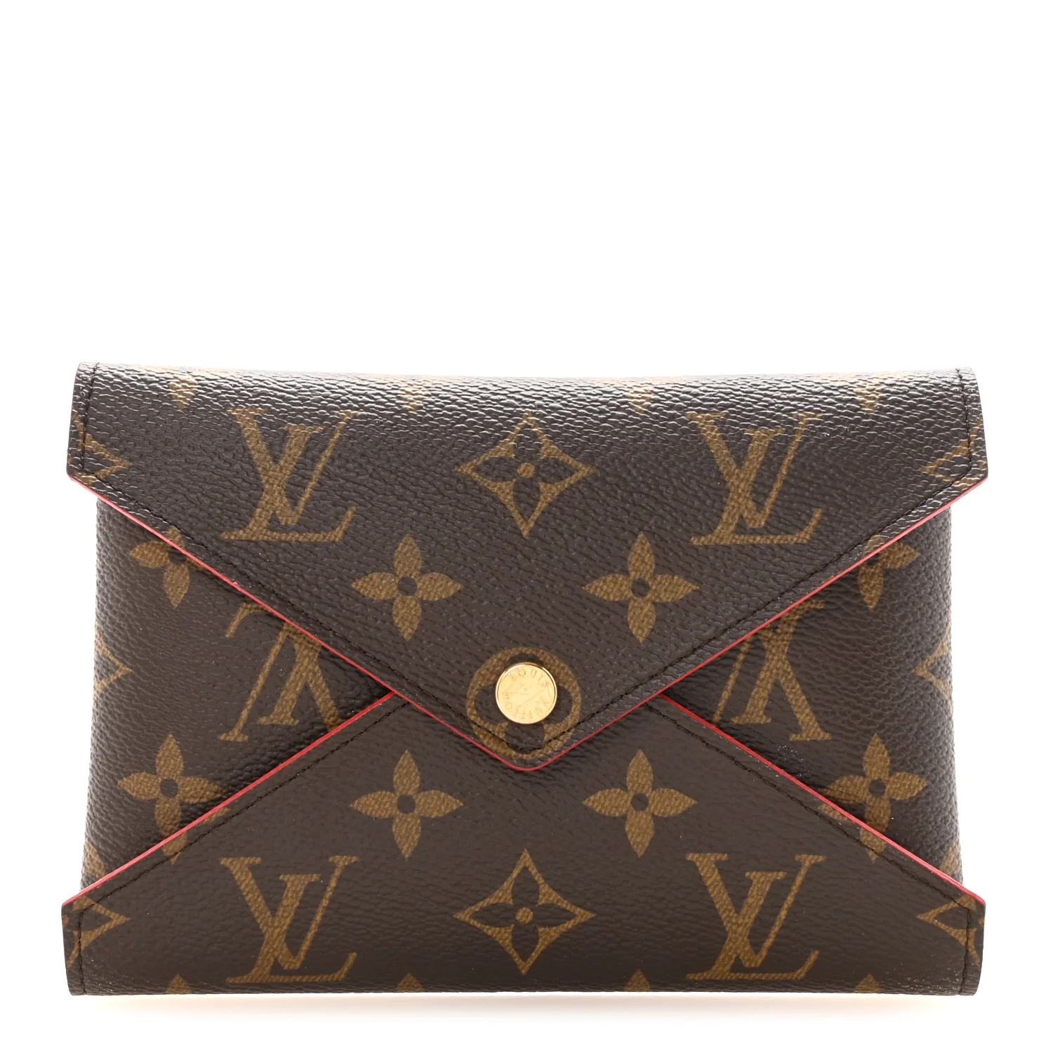 Monogram Medium Kirigami Pochette Insert Coquelicot