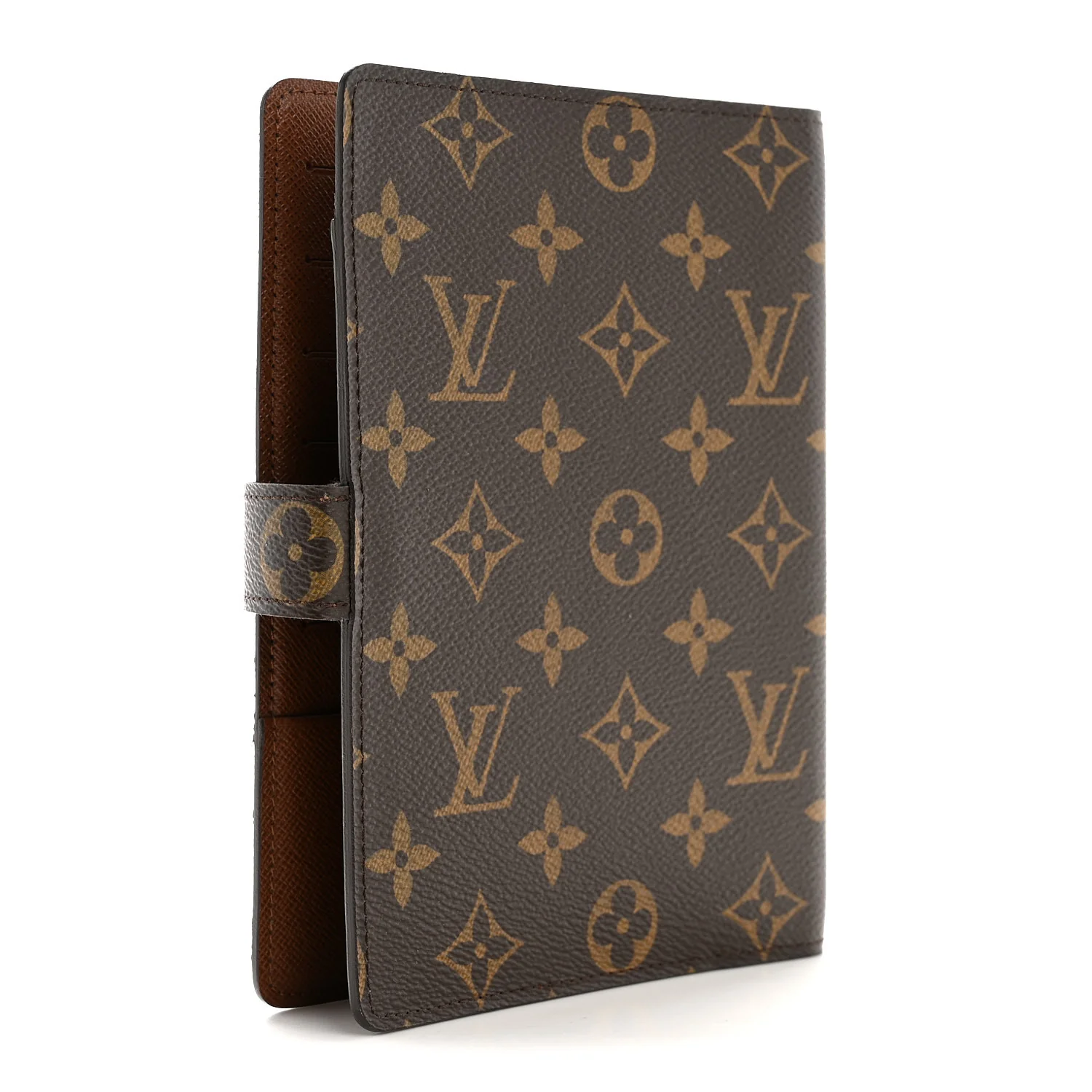 Monogram Medium Ring Agenda Cover - Image 3